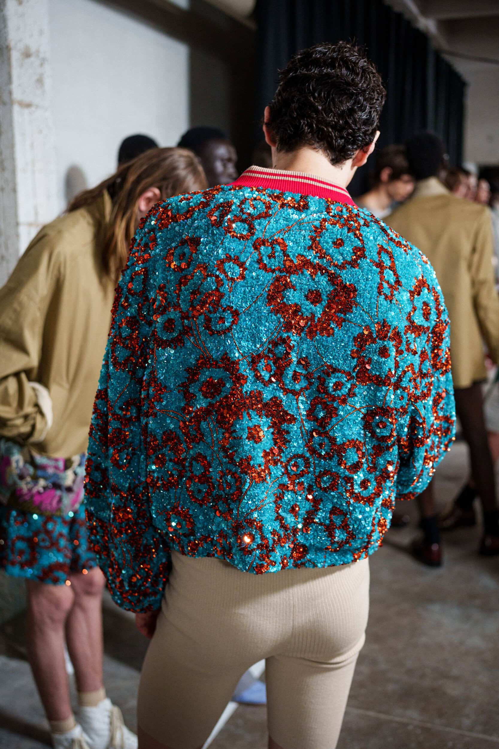 Dries Van Noten Spring 2026 Men's Fashion Show Backstage