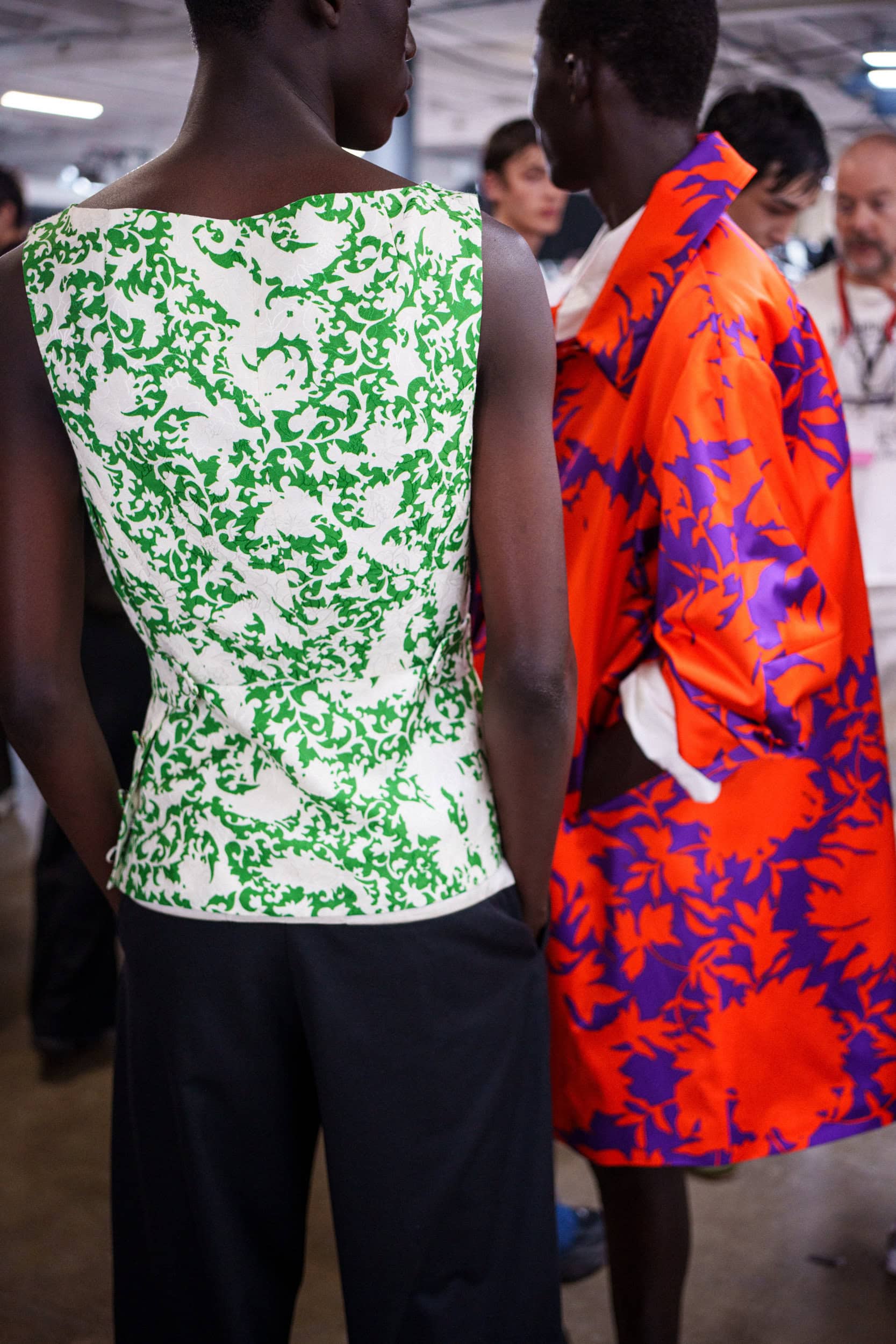 Dries Van Noten Spring 2026 Men's Fashion Show Backstage