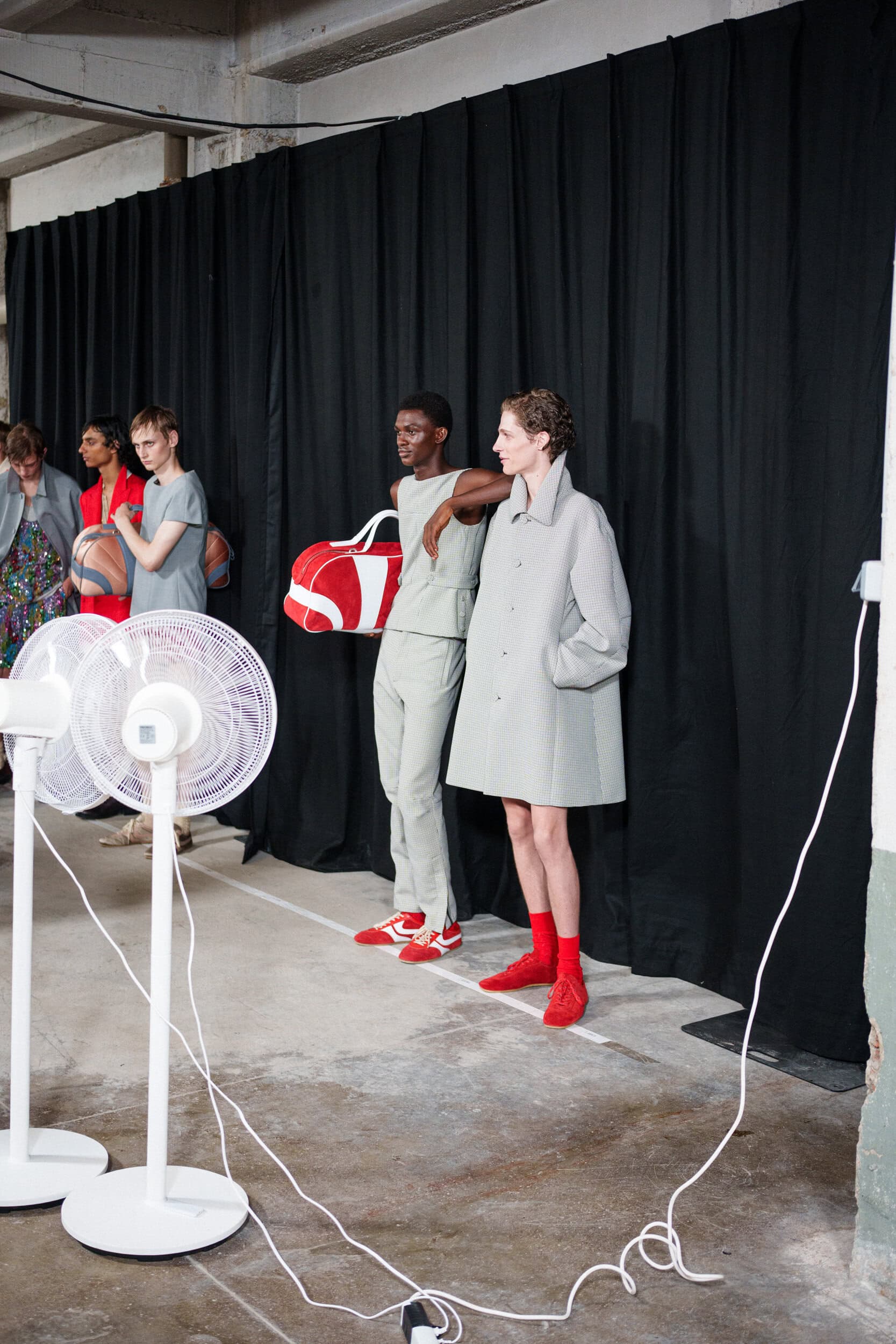 Dries Van Noten Spring 2026 Men's Fashion Show Backstage