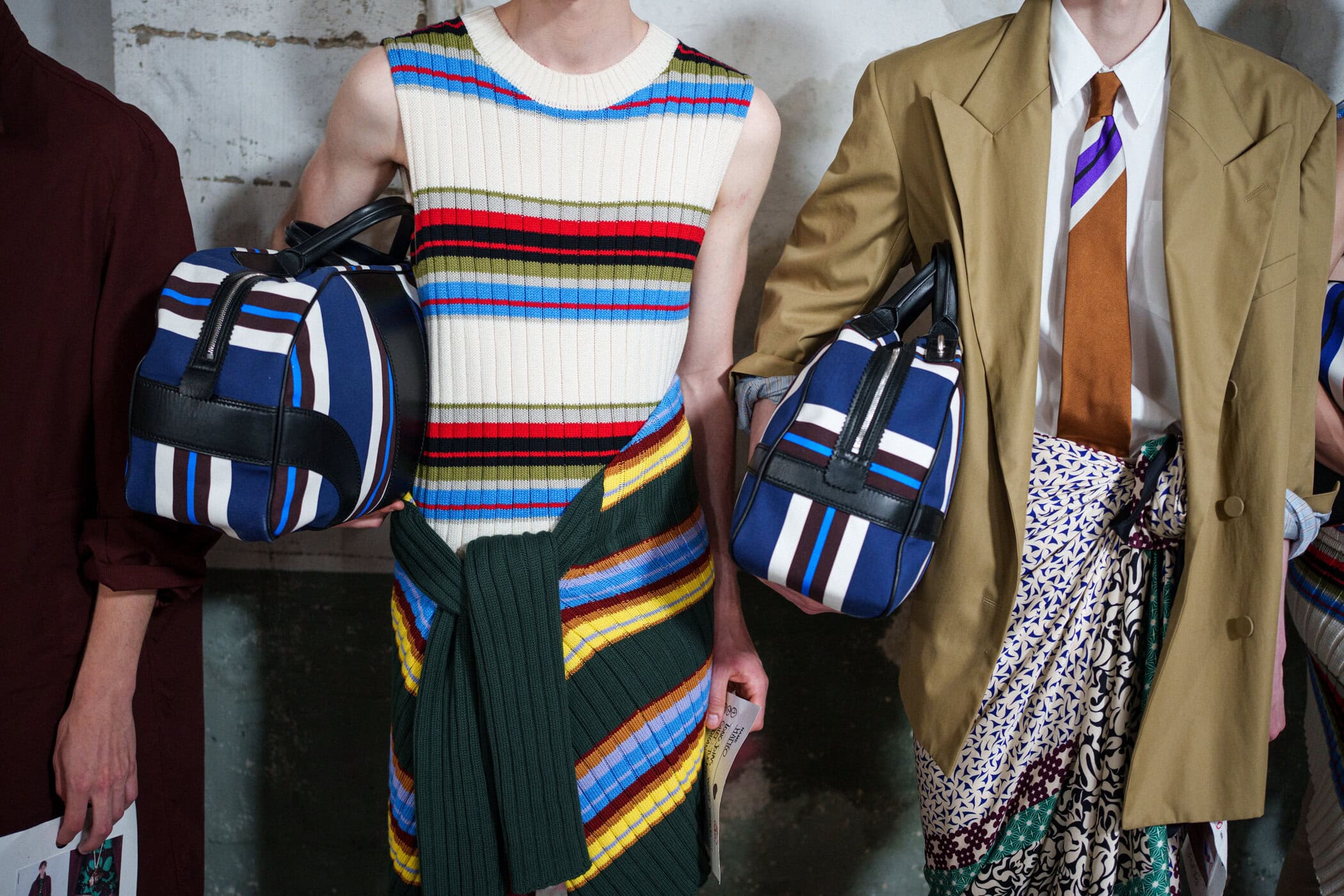 Dries Van Noten Spring 2026 Men's Fashion Show Backstage