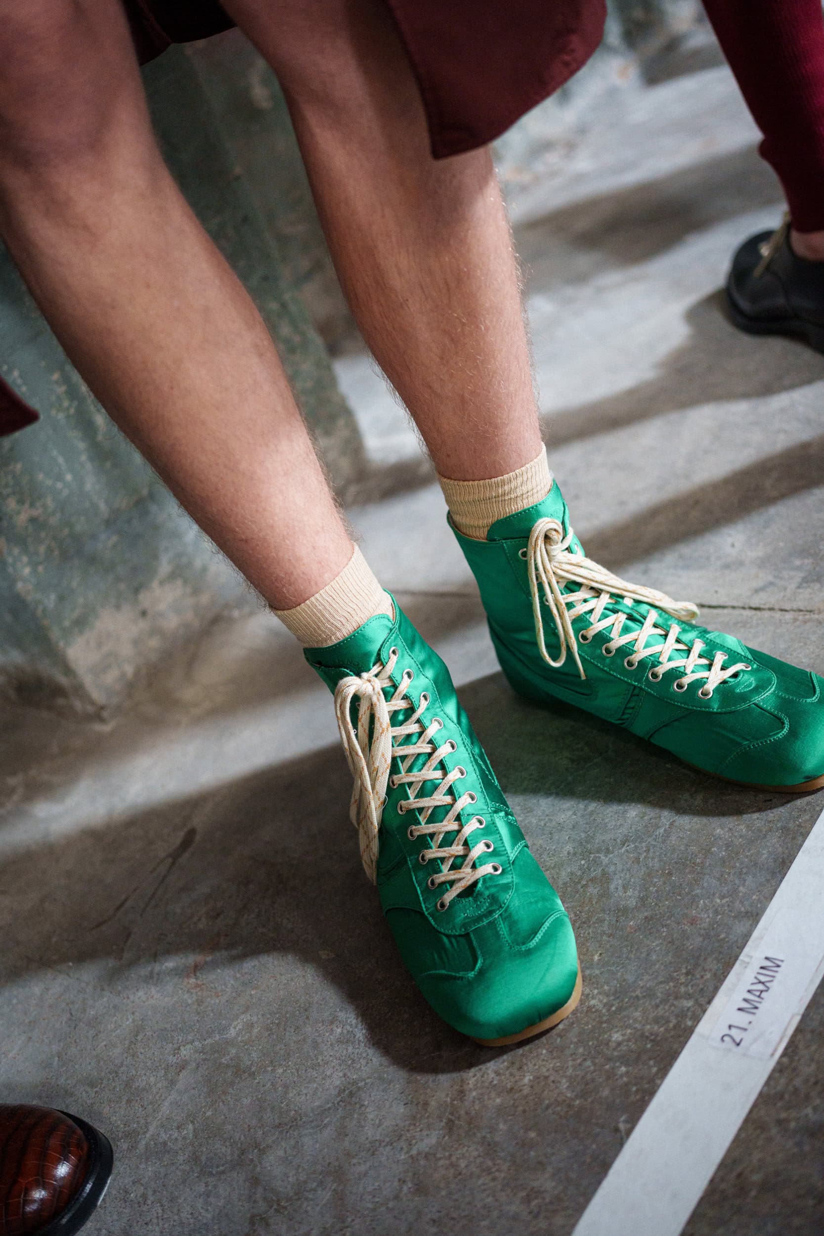 Dries Van Noten Spring 2026 Men's Fashion Show Backstage