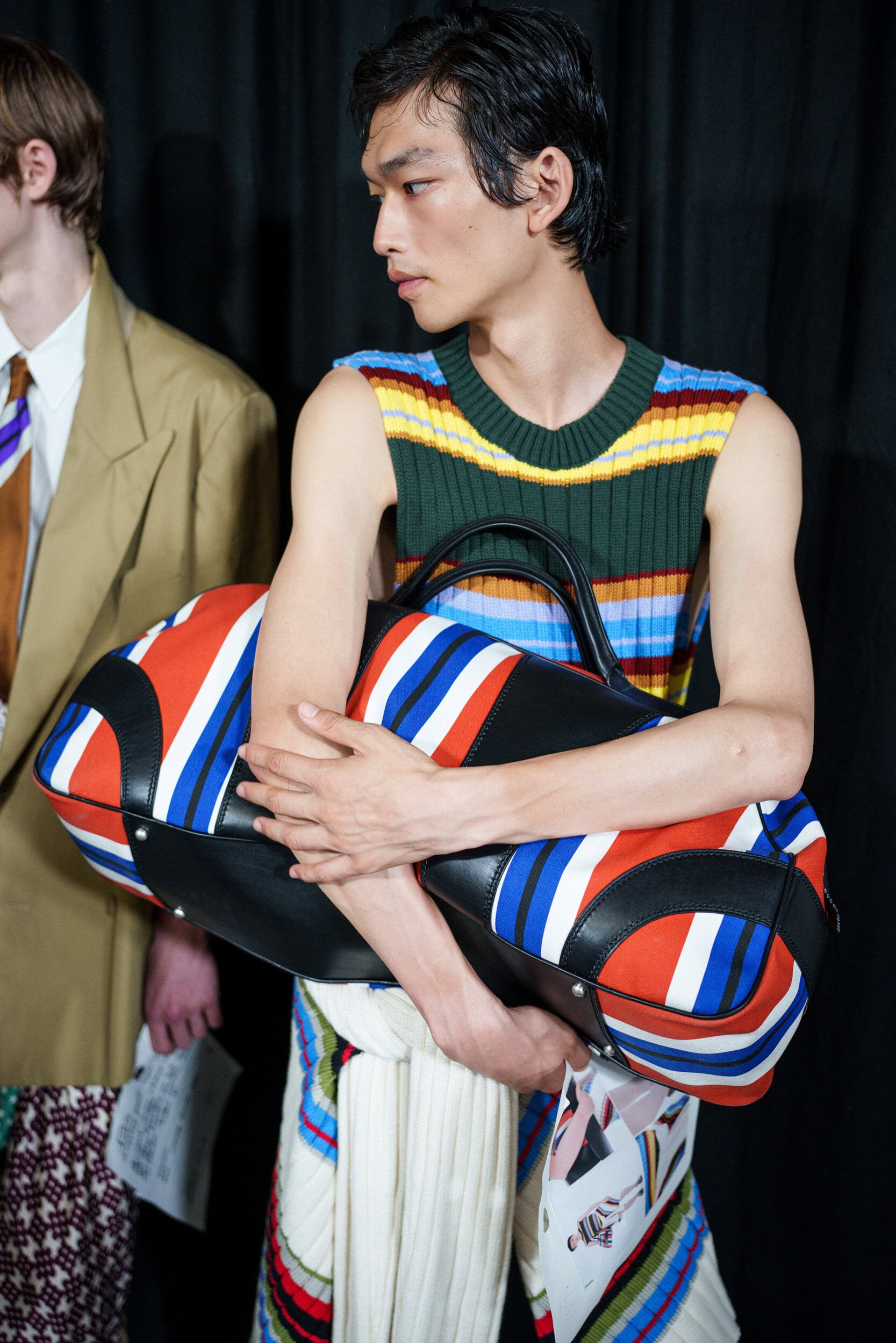 Dries Van Noten Spring 2026 Men's Fashion Show Backstage