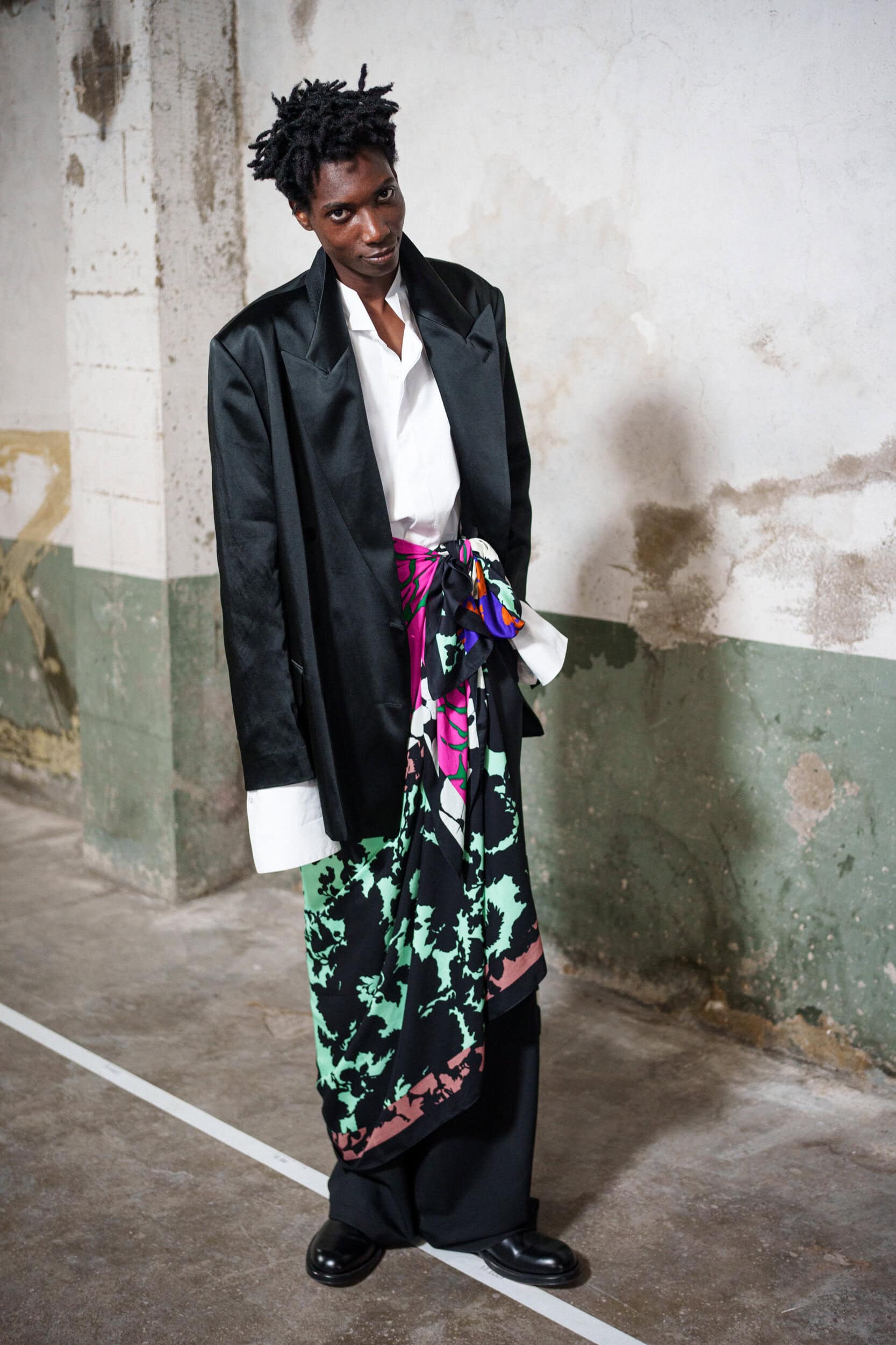 Dries Van Noten Spring 2026 Men's Fashion Show Backstage