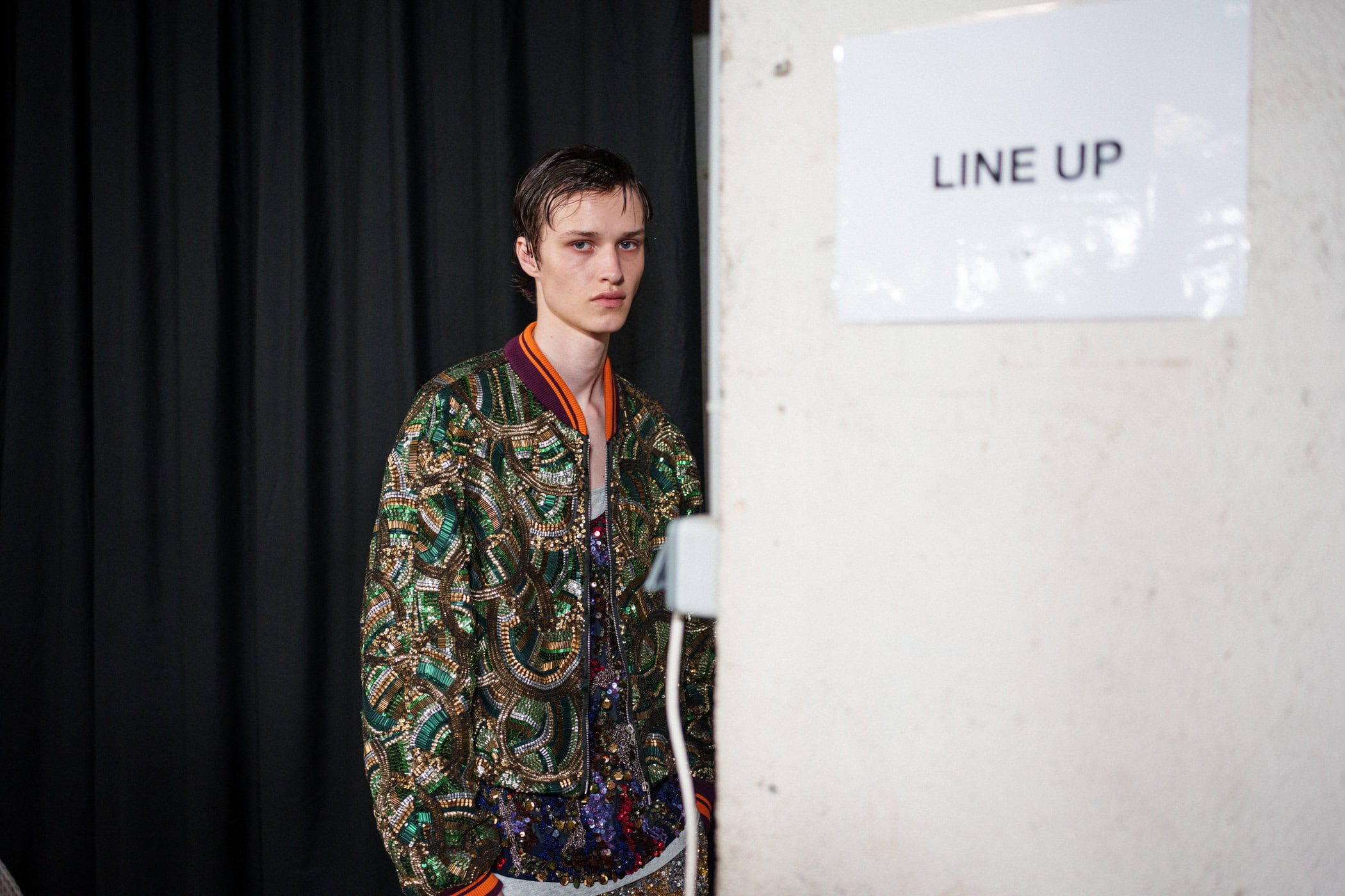 Dries Van Noten Spring 2026 Men's Fashion Show Backstage