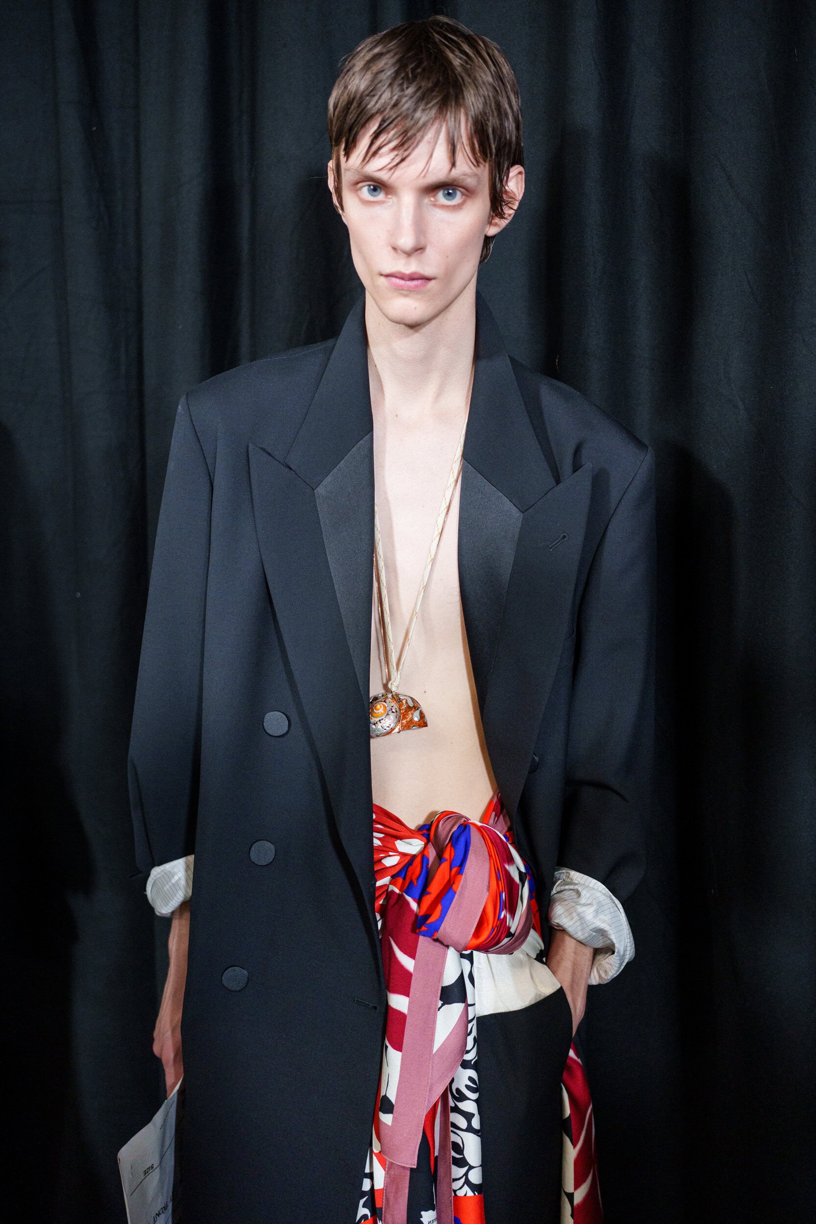 Dries Van Noten Spring 2026 Men's Fashion Show Backstage
