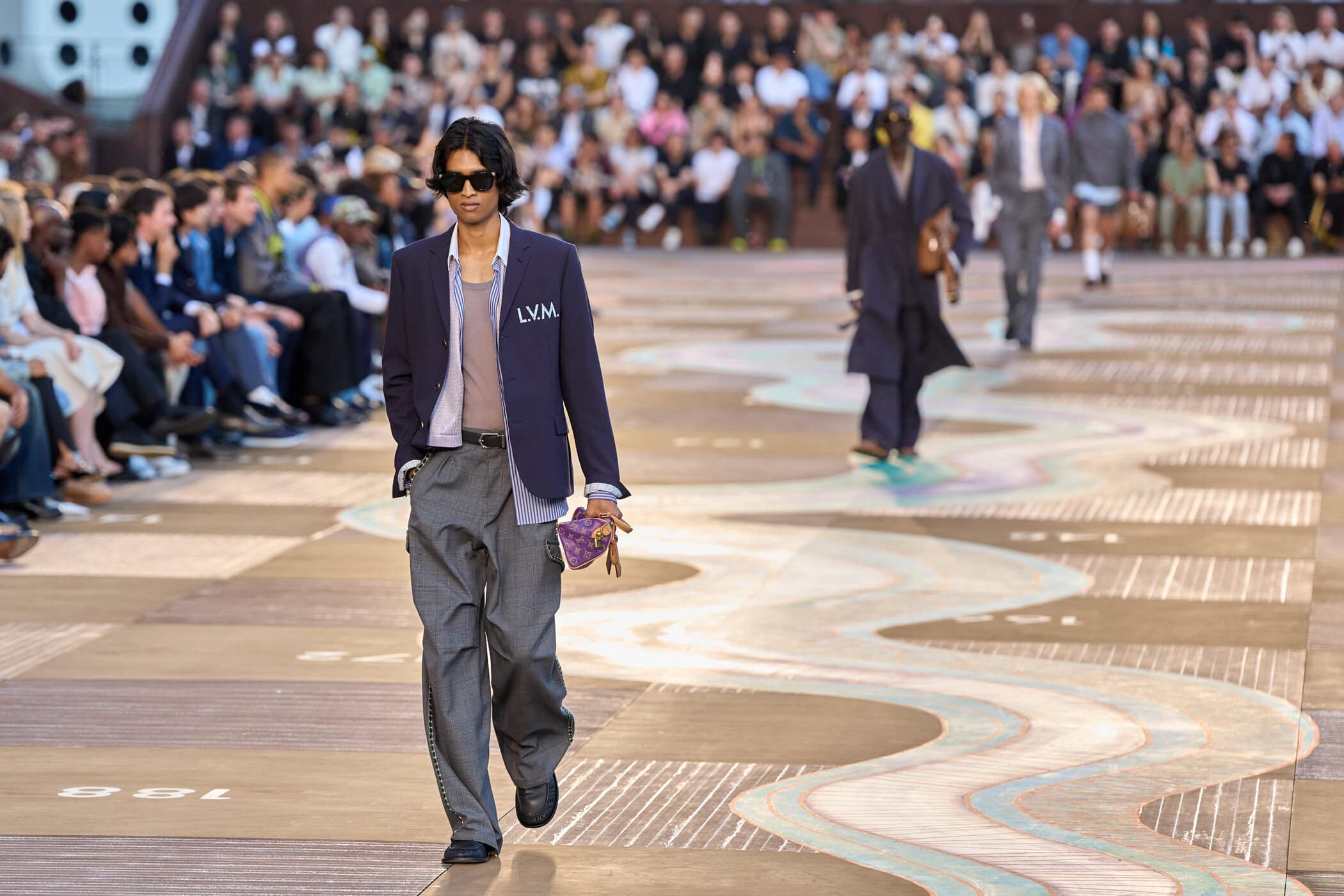Louis Vuitton Spring 2026 Men's Fashion Show Atmosphere