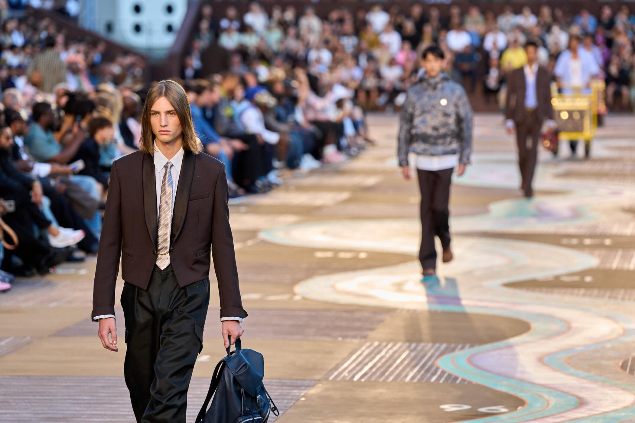 Louis Vuitton Spring 2026 Men's Fashion Show Atmosphere