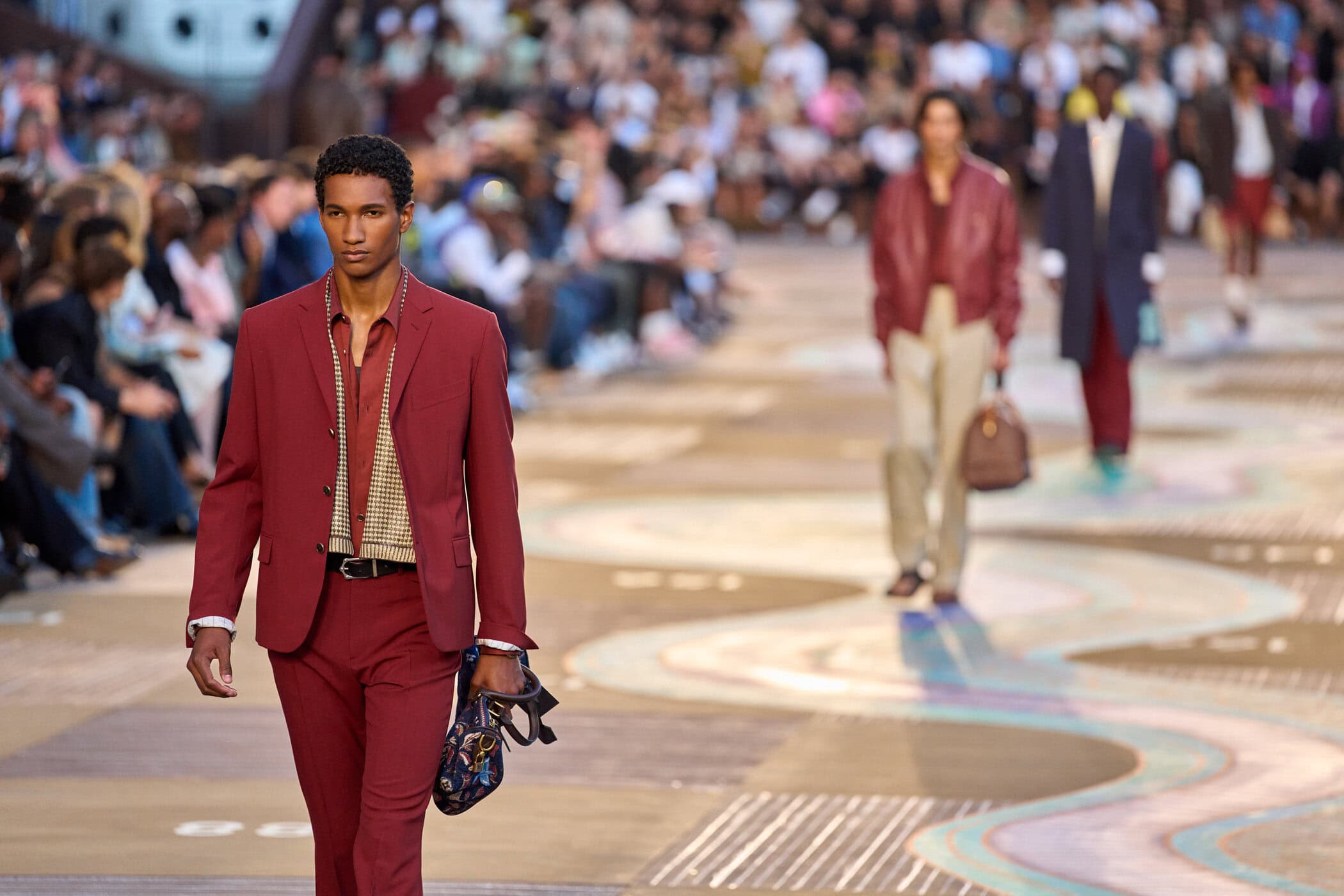 Louis Vuitton Spring 2026 Men's Fashion Show Atmosphere
