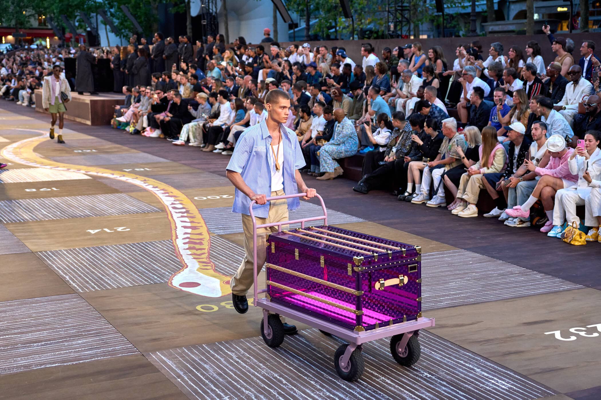 Louis Vuitton Spring 2026 Men's Fashion Show Atmosphere