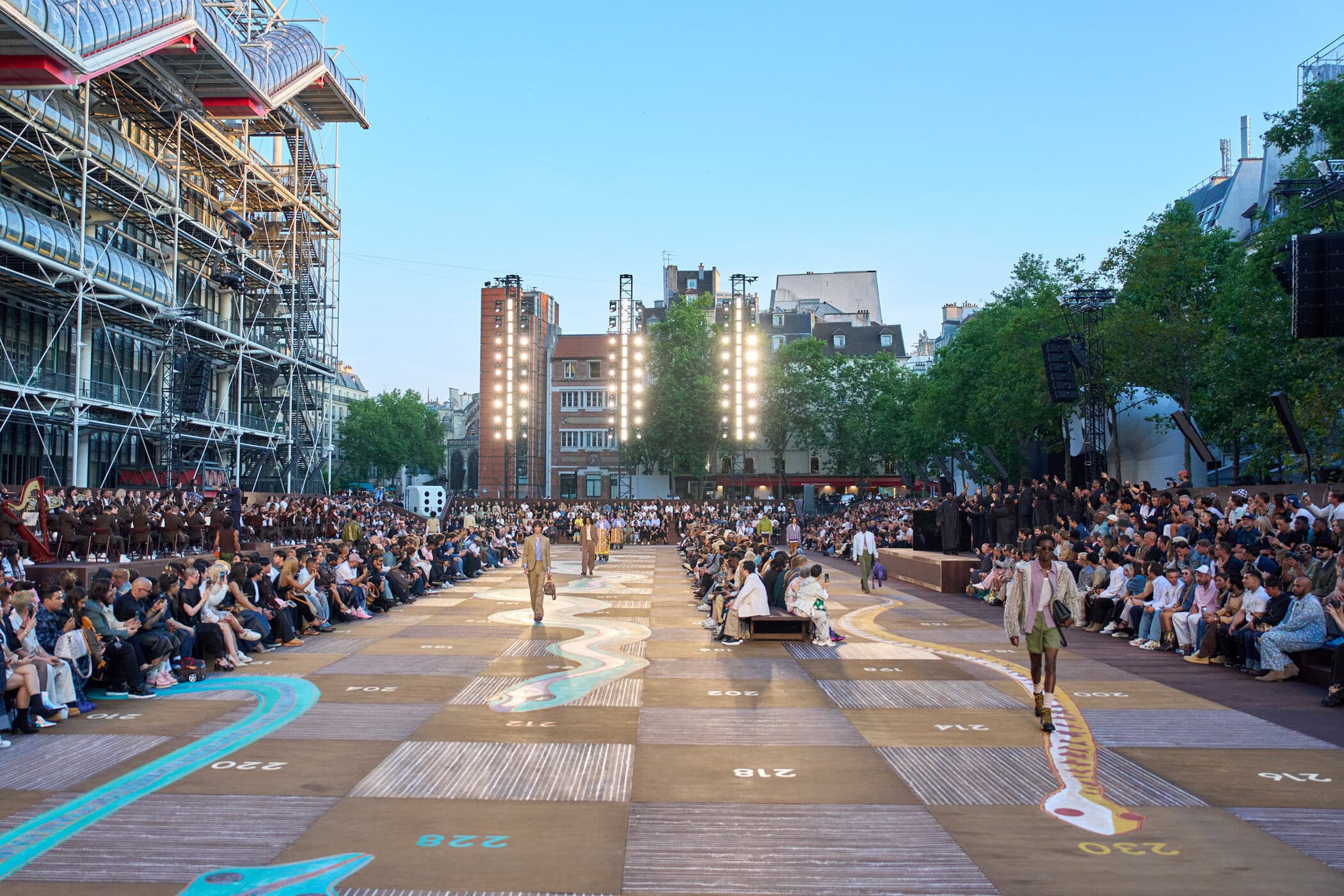 Louis Vuitton Spring 2026 Men's Fashion Show Atmosphere