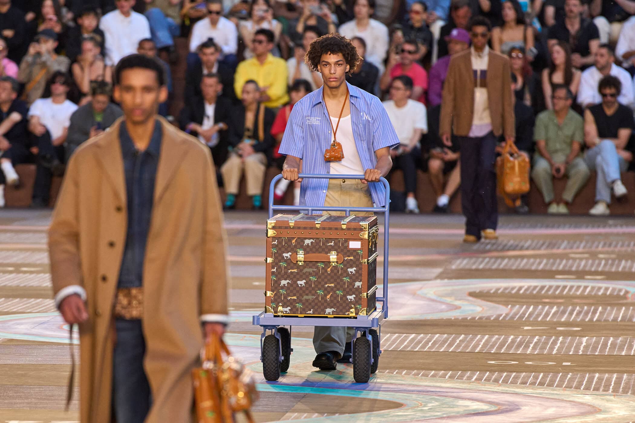Louis Vuitton Spring 2026 Men's Fashion Show Atmosphere