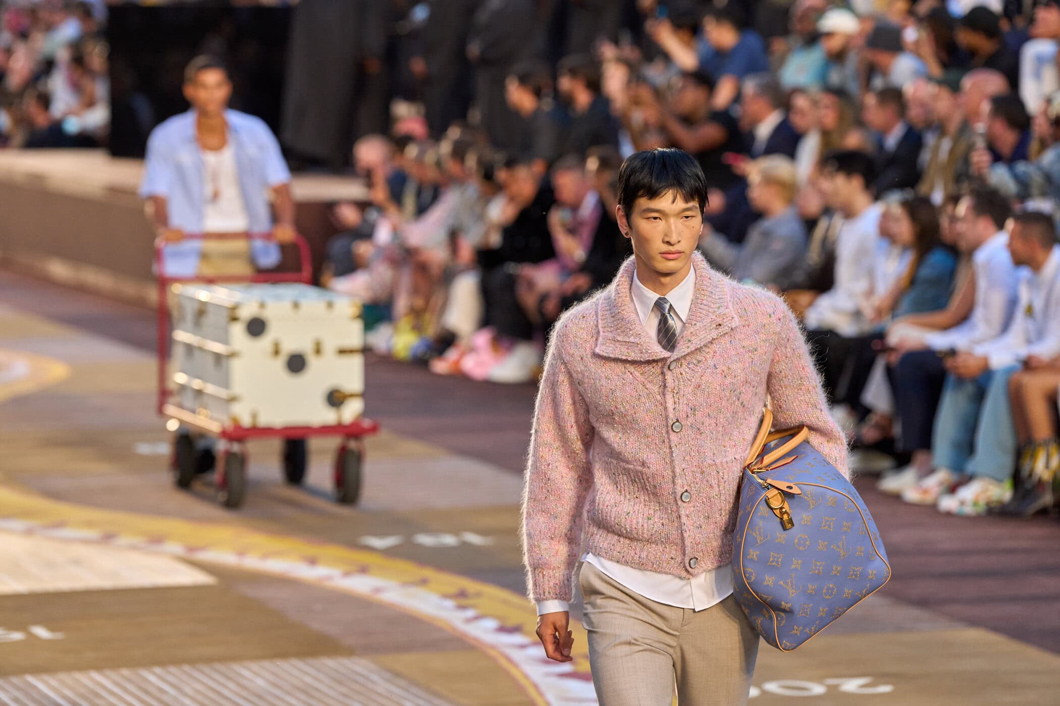 Louis Vuitton Spring 2026 Men's Fashion Show Atmosphere