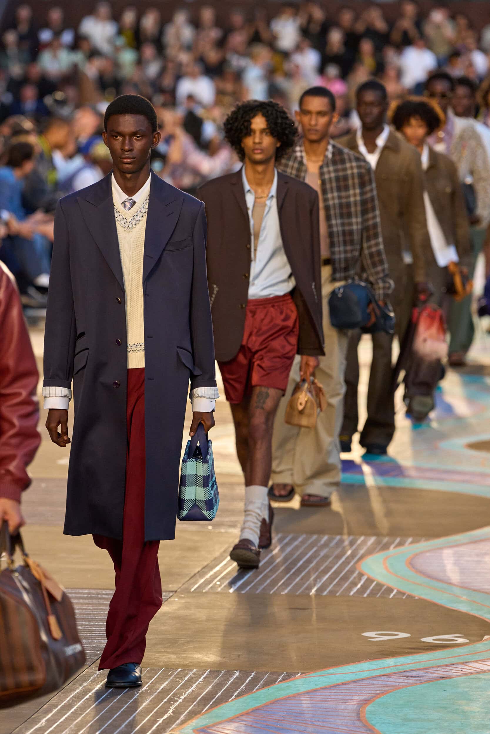 Louis Vuitton Spring 2026 Men's Fashion Show Atmosphere
