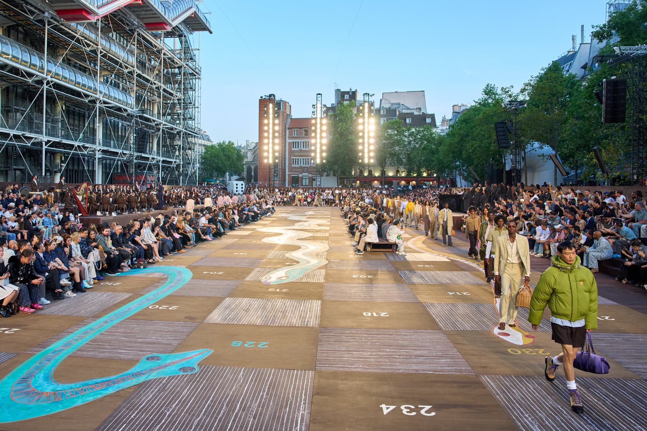 Louis Vuitton Spring 2026 Men's Fashion Show Atmosphere