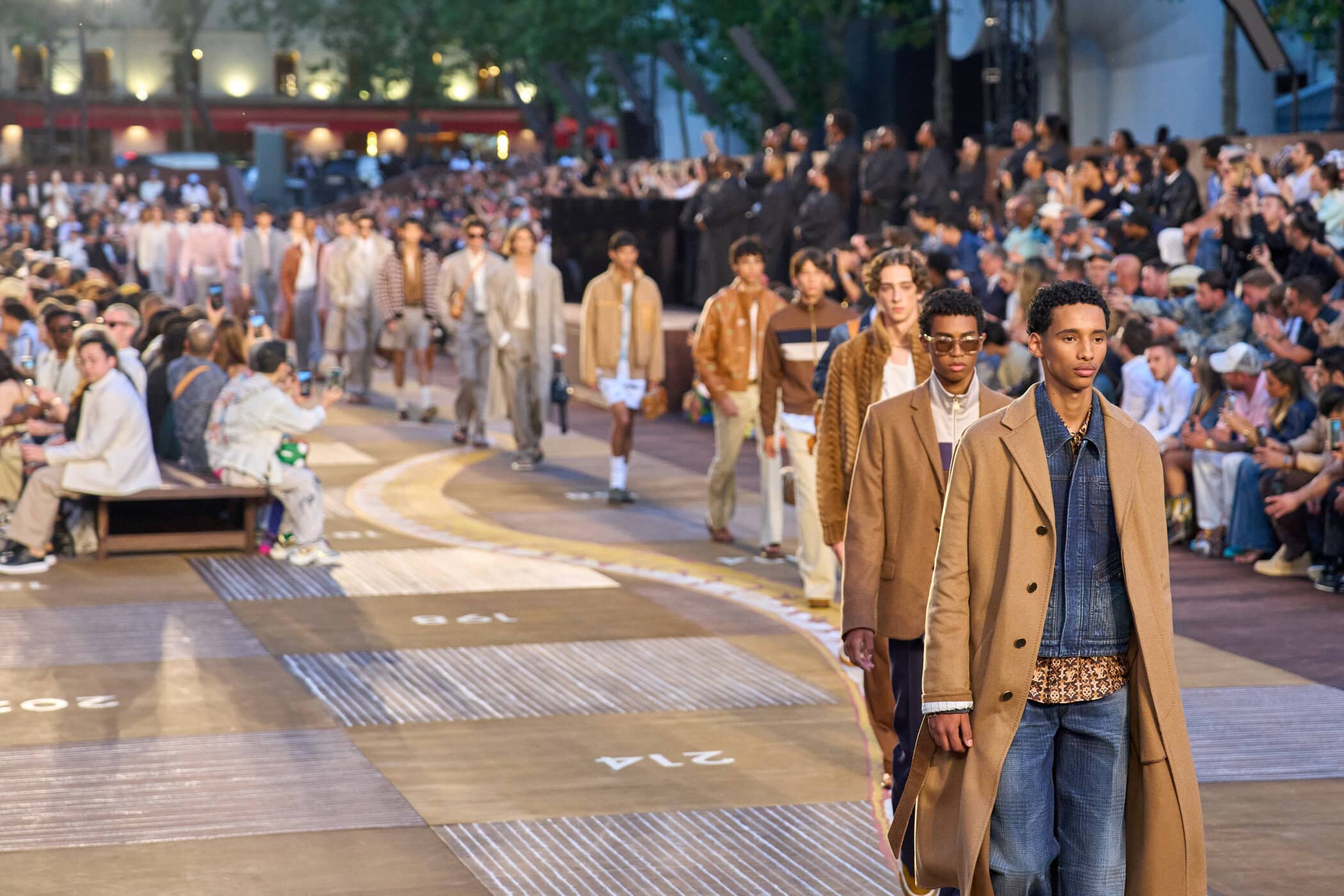 Louis Vuitton Spring 2026 Men's Fashion Show Atmosphere