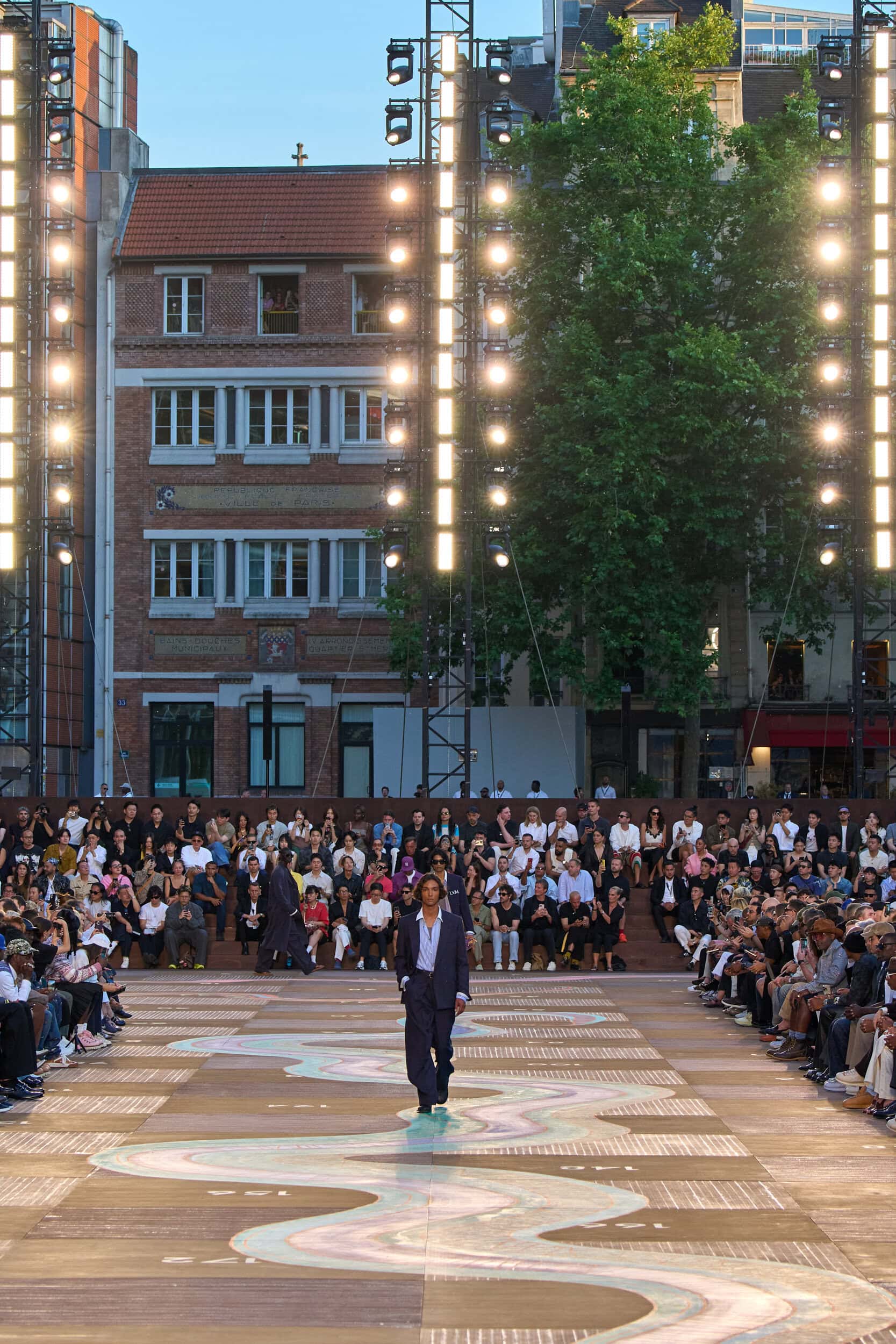 Louis Vuitton Spring 2026 Men's Fashion Show Atmosphere