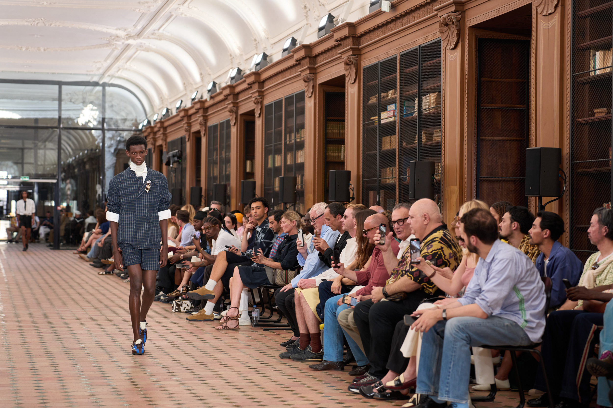 Wales Bonner Spring 2026 Men's Fashion Show Atmosphere