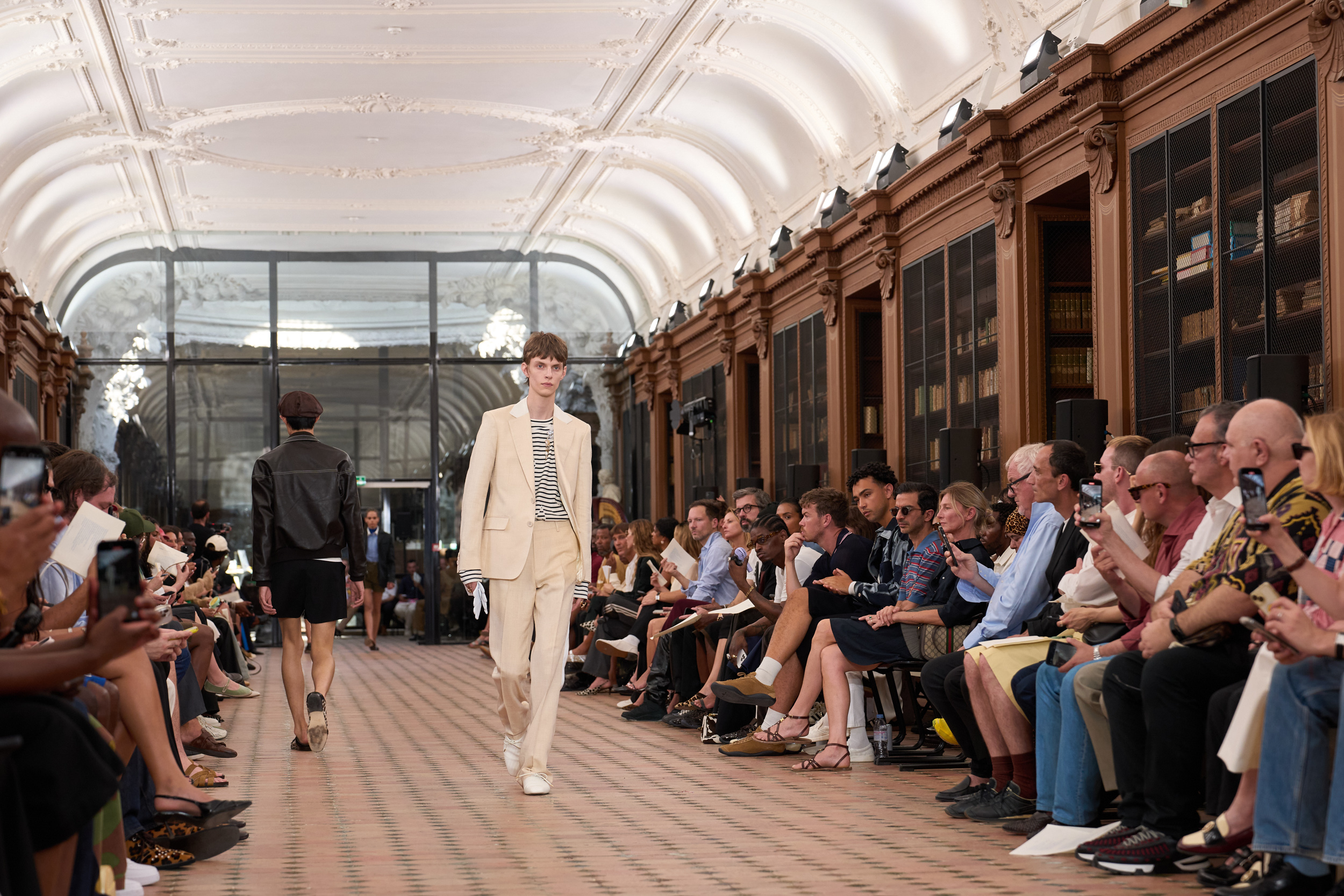 Wales Bonner Spring 2026 Men's Fashion Show Atmosphere