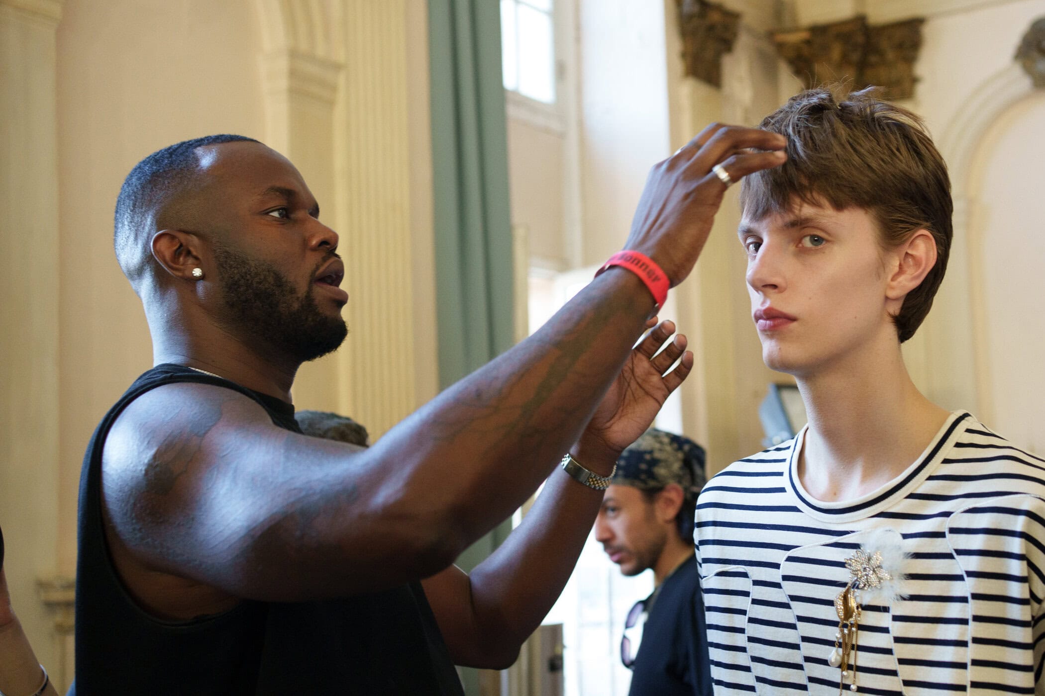 Wales Bonner Spring 2026 Men's Fashion Show Backstage