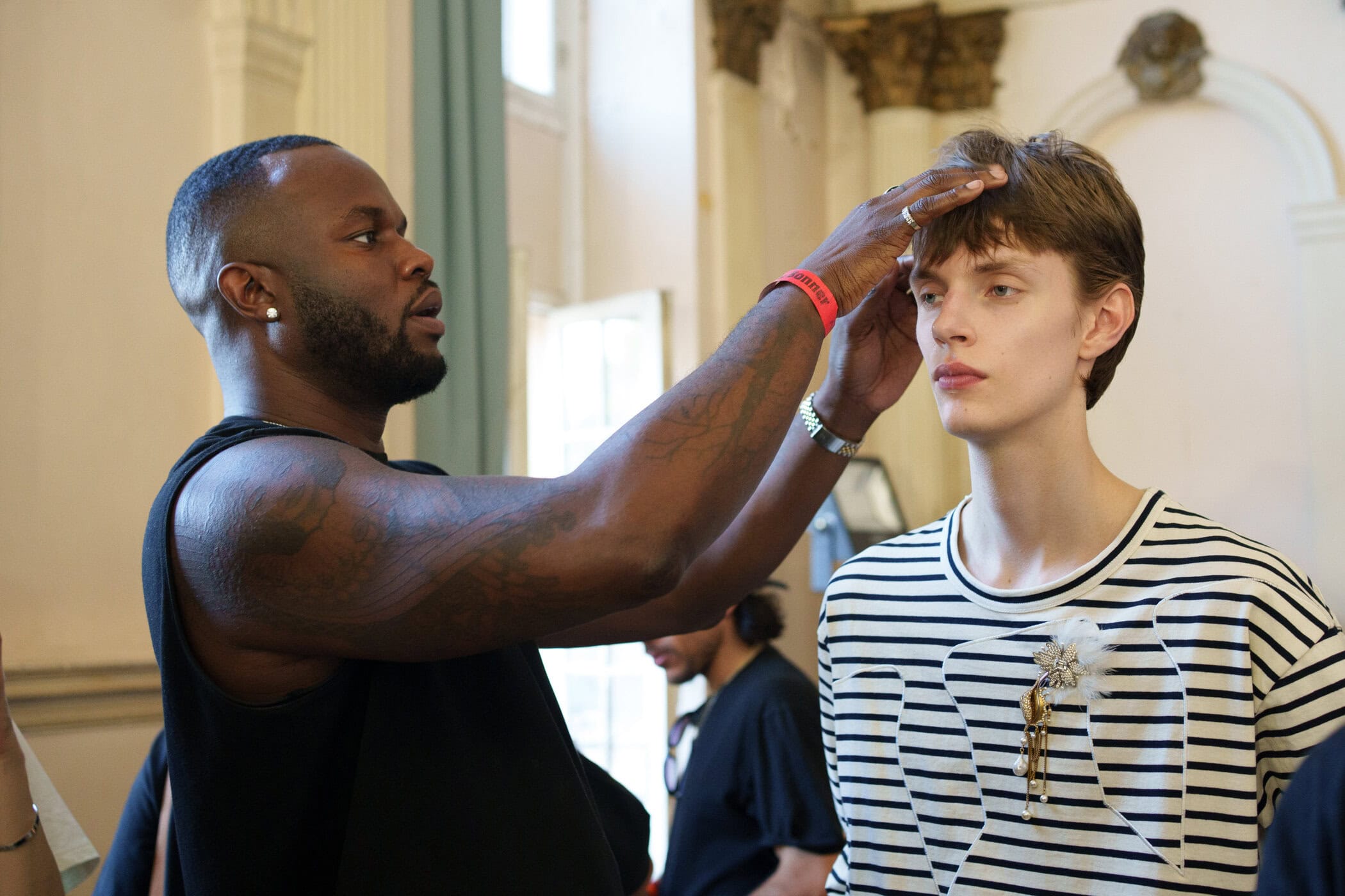 Wales Bonner Spring 2026 Men's Fashion Show Backstage