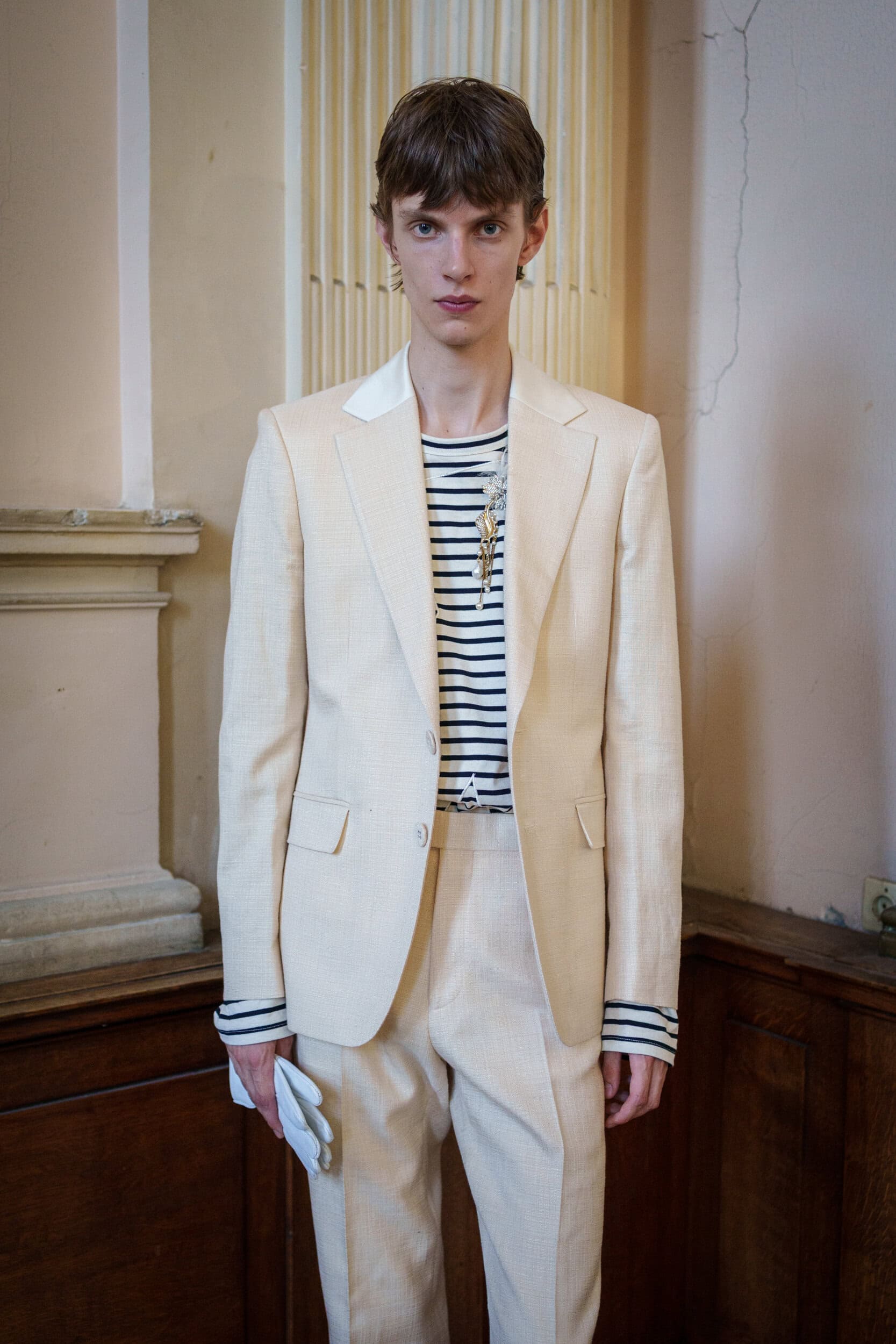 Wales Bonner Spring 2026 Men's Fashion Show Backstage