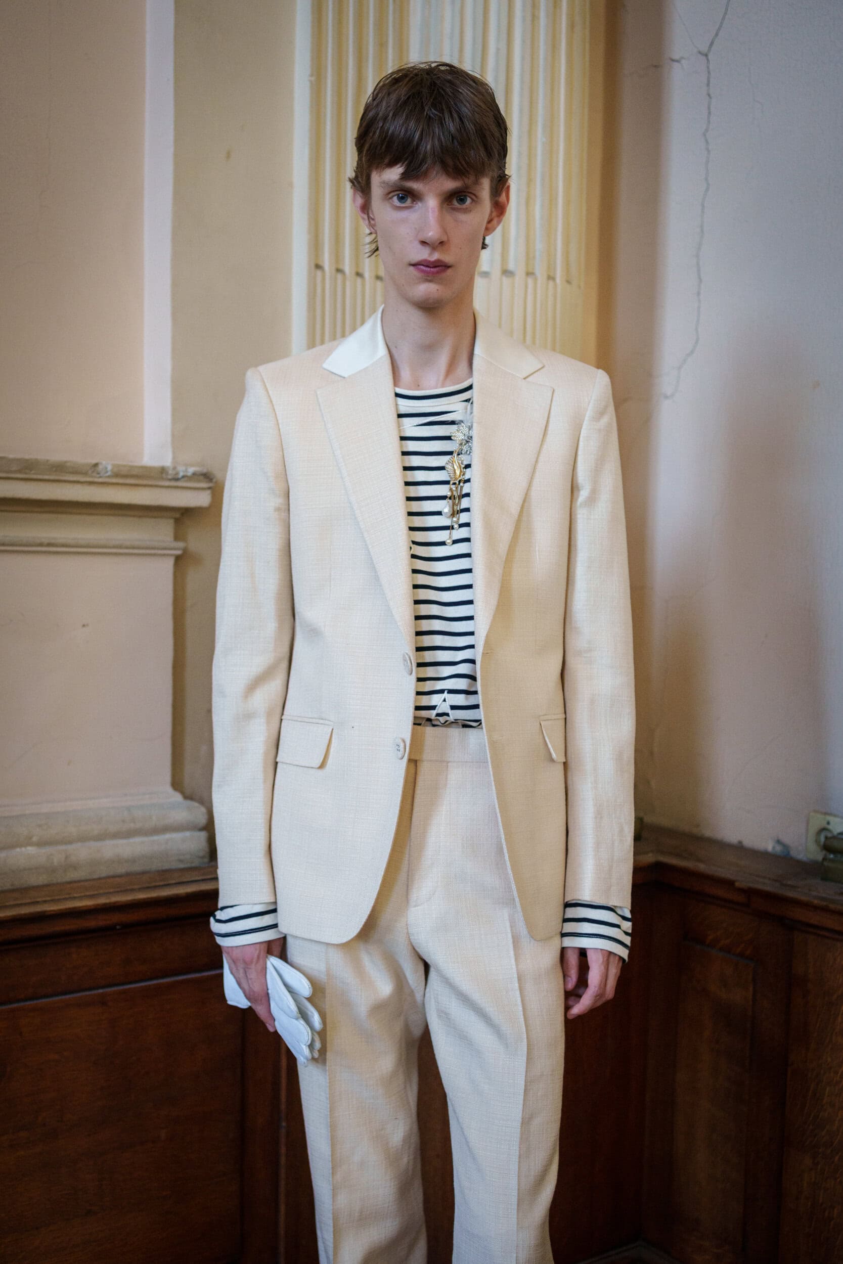 Wales Bonner Spring 2026 Men's Fashion Show Backstage