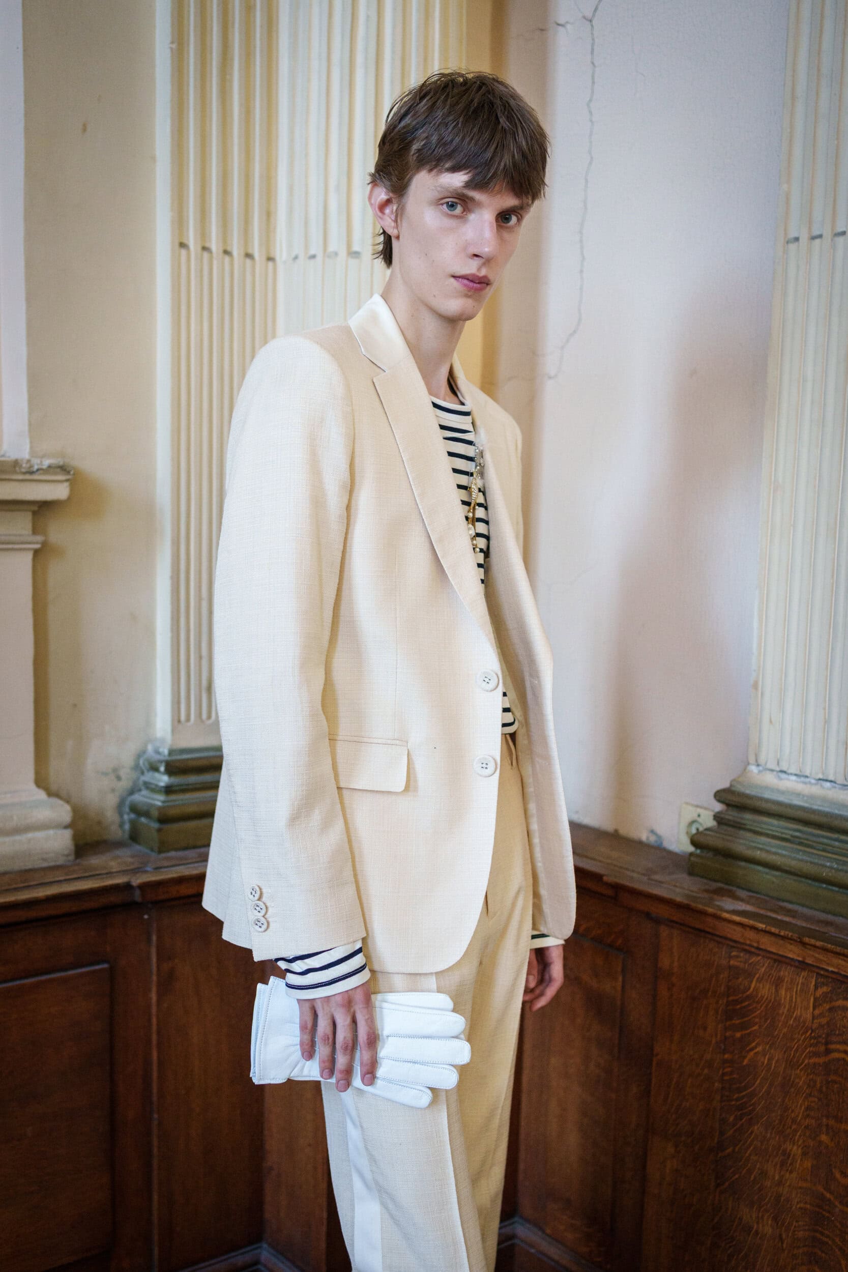 Wales Bonner Spring 2026 Men's Fashion Show Backstage