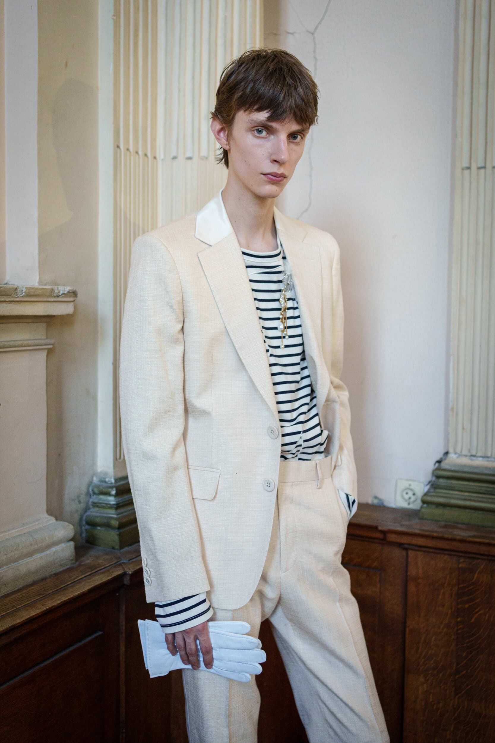 Wales Bonner Spring 2026 Men's Fashion Show Backstage