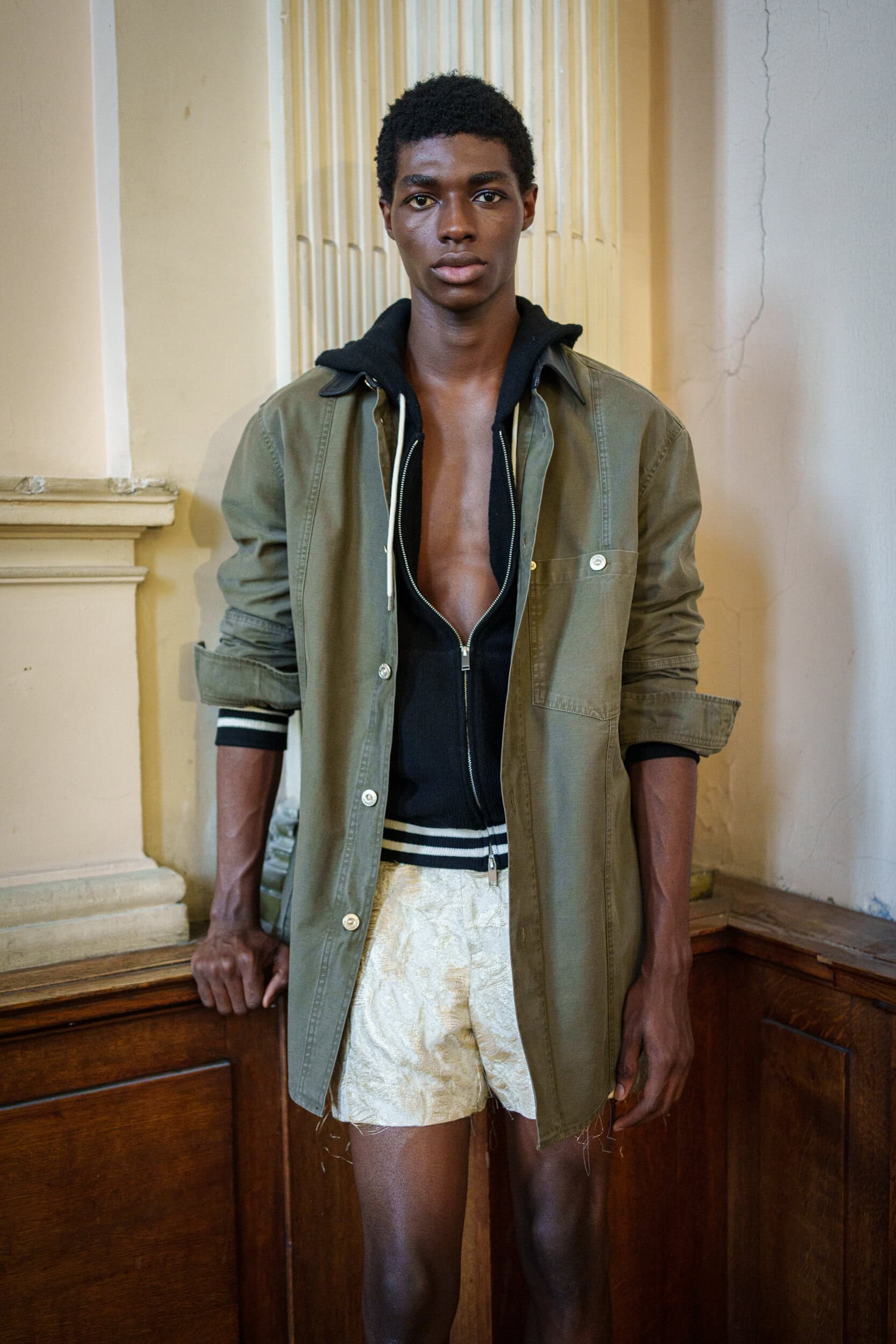 Wales Bonner Spring 2026 Men's Fashion Show Backstage