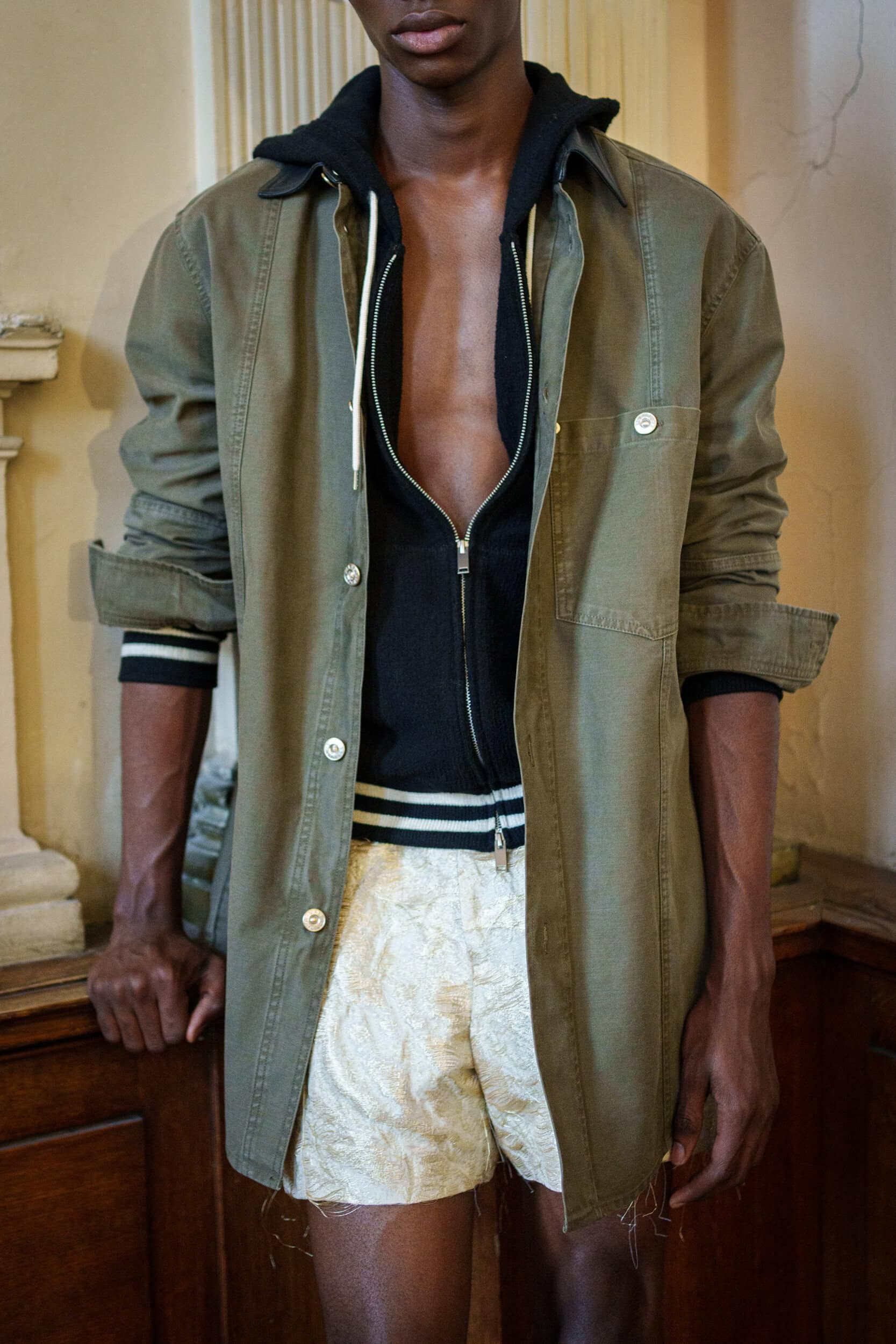 Wales Bonner Spring 2026 Men's Fashion Show Backstage