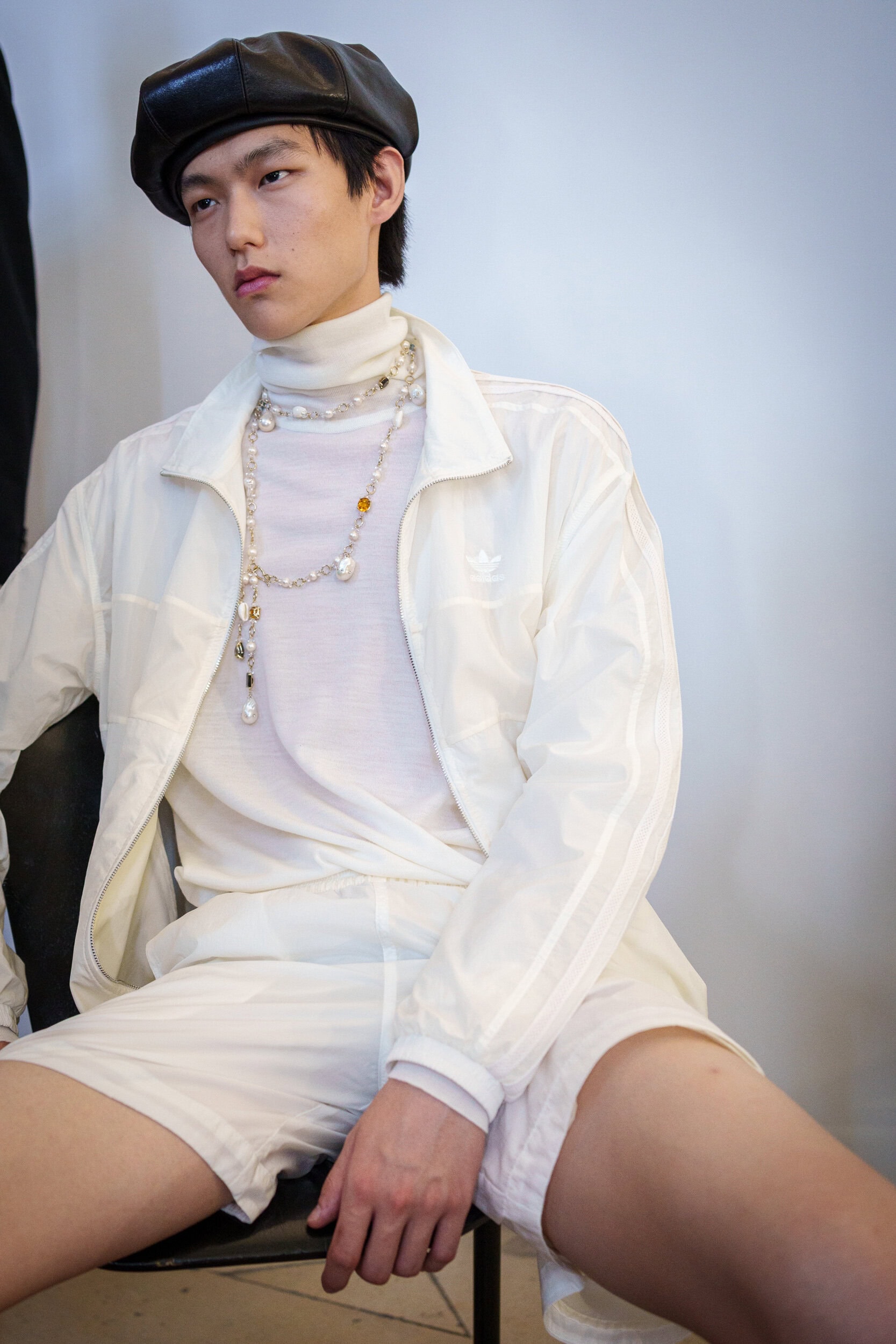 Wales Bonner Spring 2026 Men's Fashion Show Backstage