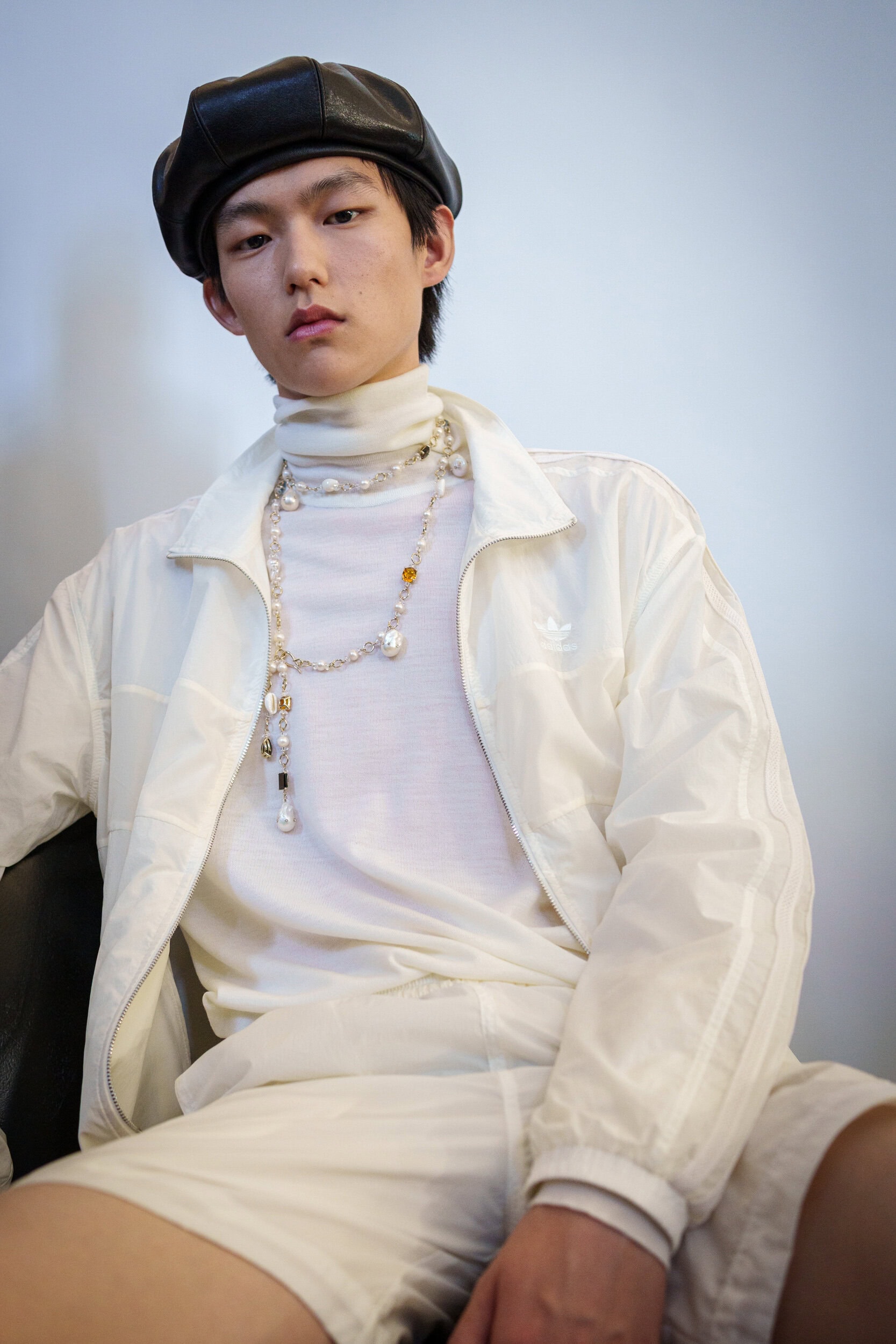 Wales Bonner Spring 2026 Men's Fashion Show Backstage
