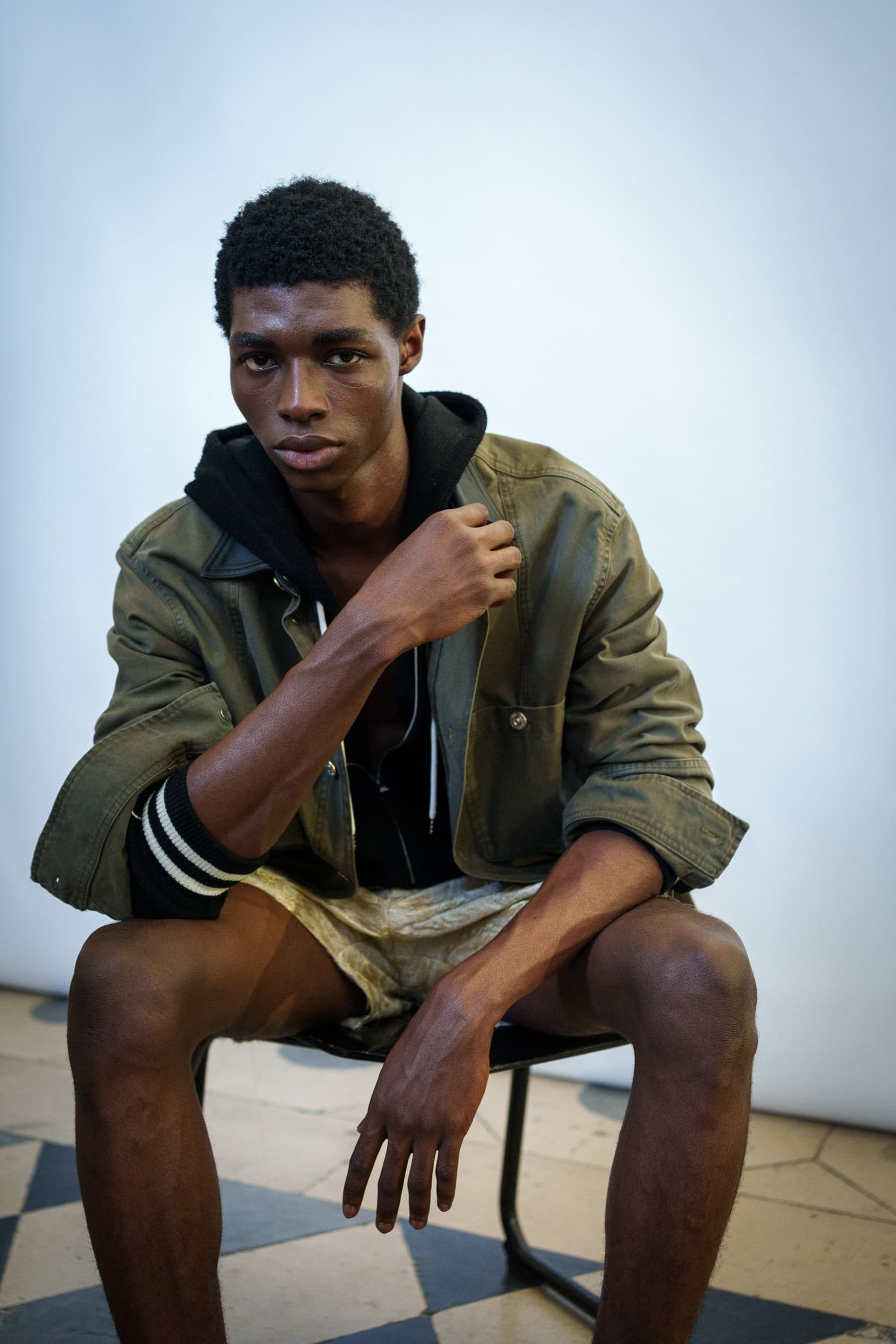 Wales Bonner Spring 2026 Men's Fashion Show Backstage