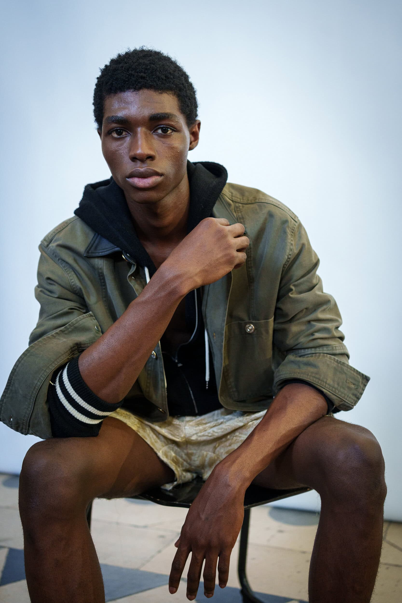 Wales Bonner Spring 2026 Men's Fashion Show Backstage