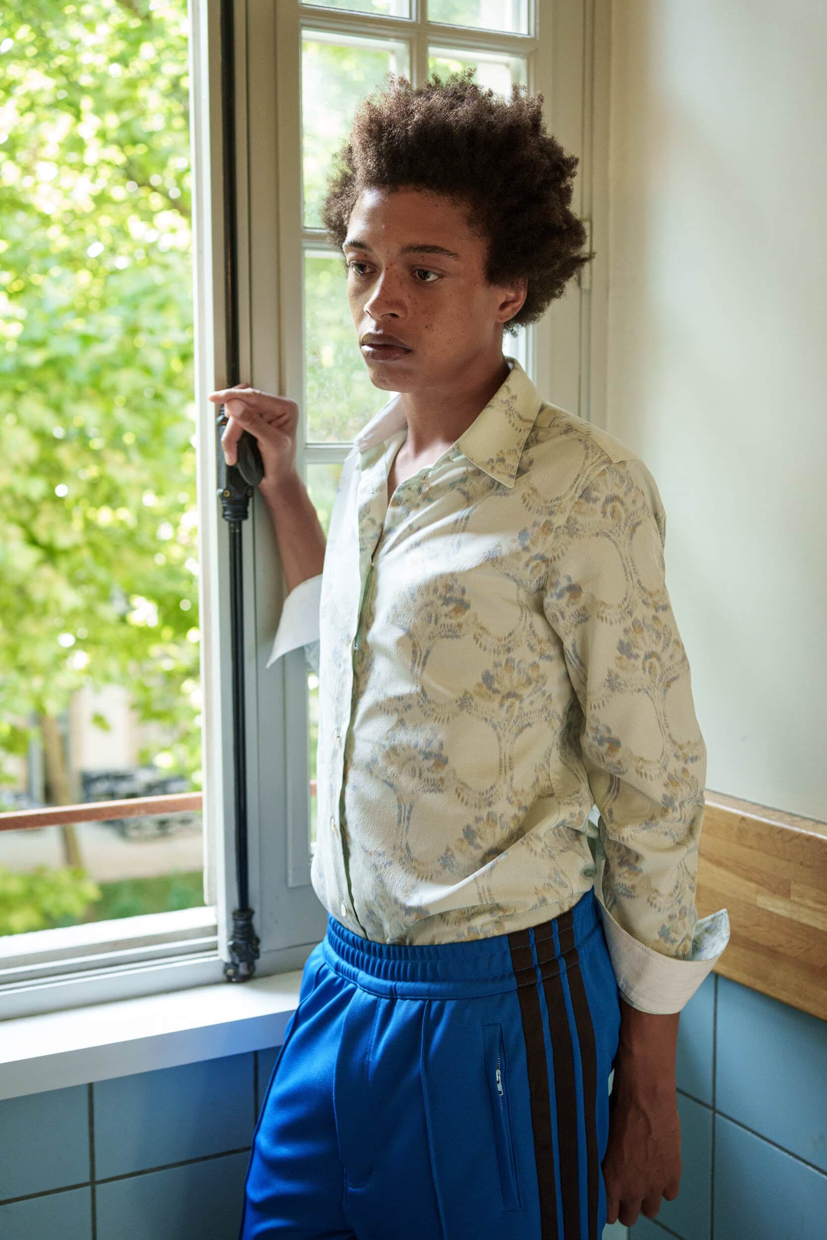Wales Bonner Spring 2026 Men's Fashion Show Backstage