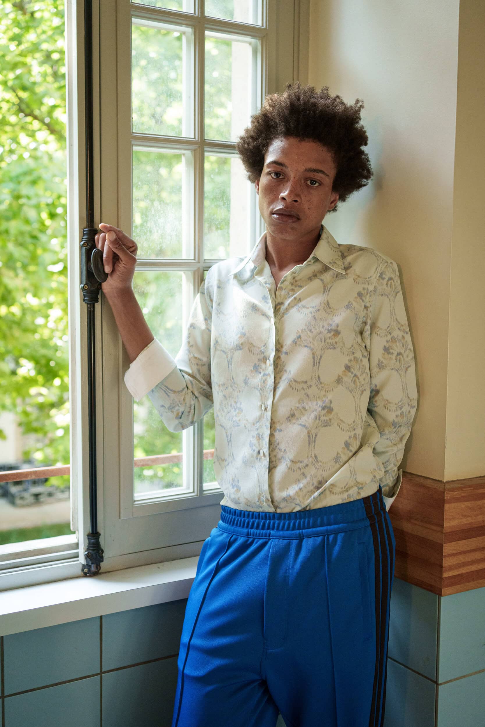 Wales Bonner Spring 2026 Men's Fashion Show Backstage