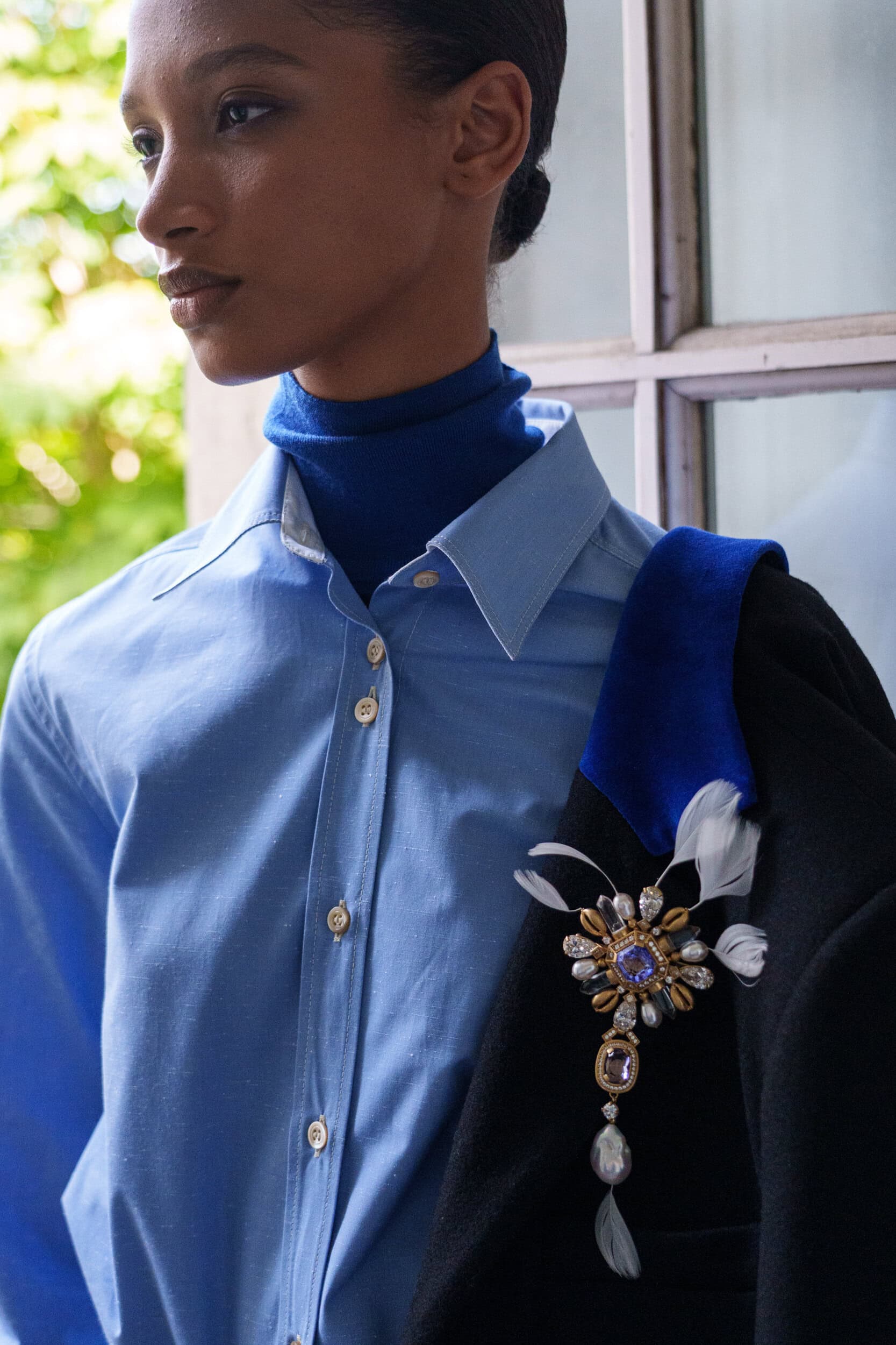 Wales Bonner Spring 2026 Men's Fashion Show Backstage