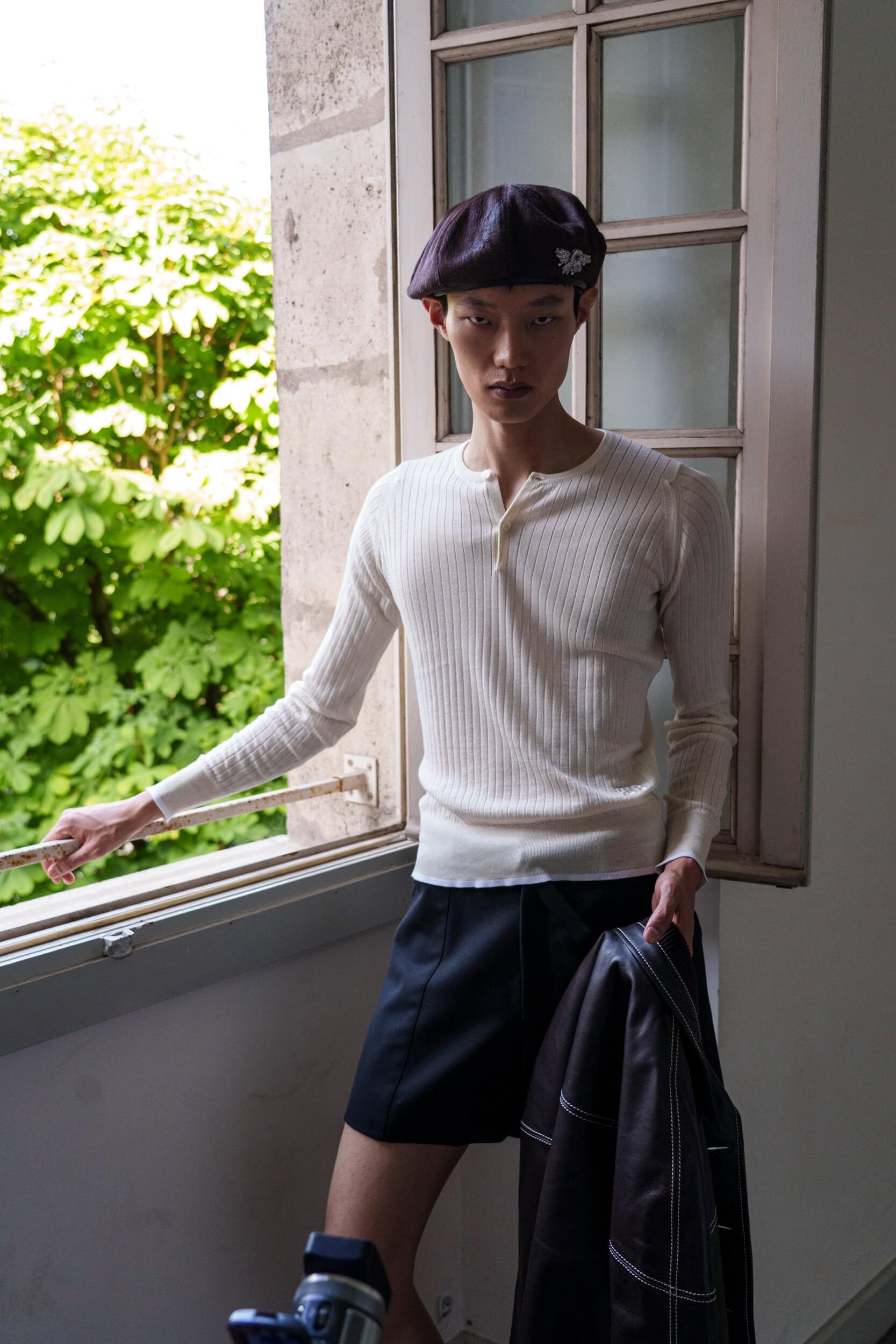 Wales Bonner Spring 2026 Men's Fashion Show Backstage