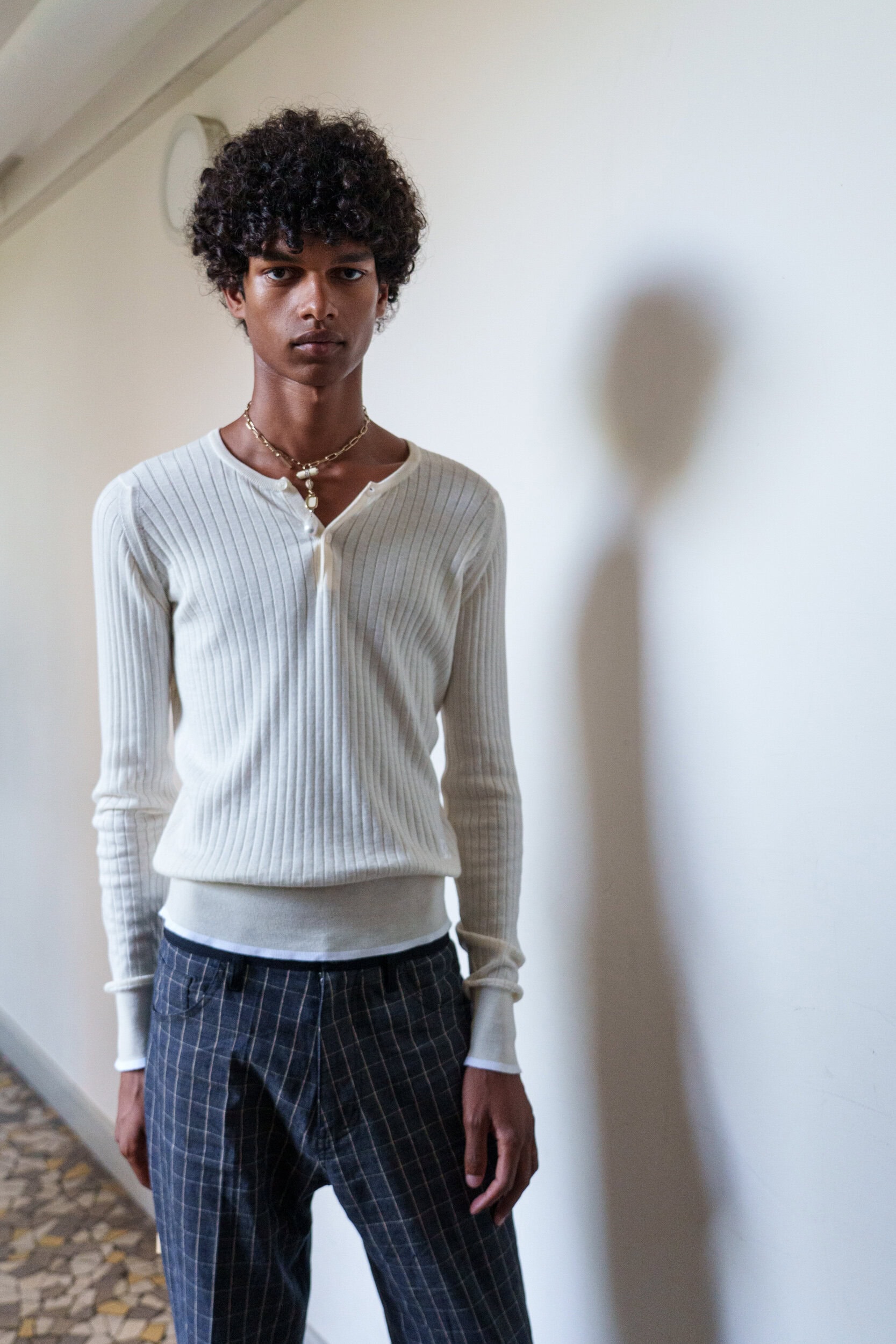Wales Bonner Spring 2026 Men's Fashion Show Backstage
