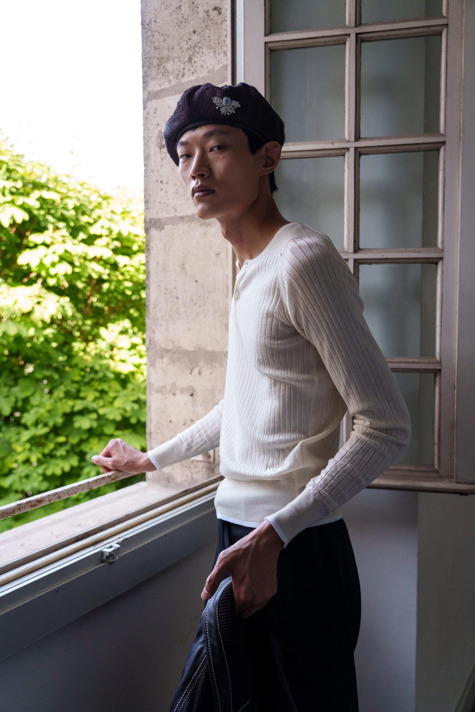 Wales Bonner Spring 2026 Men's Fashion Show Backstage