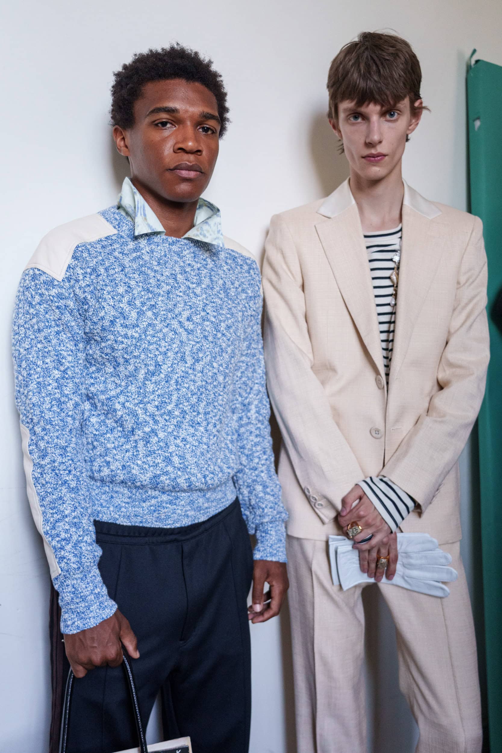 Wales Bonner Spring 2026 Men's Fashion Show Backstage