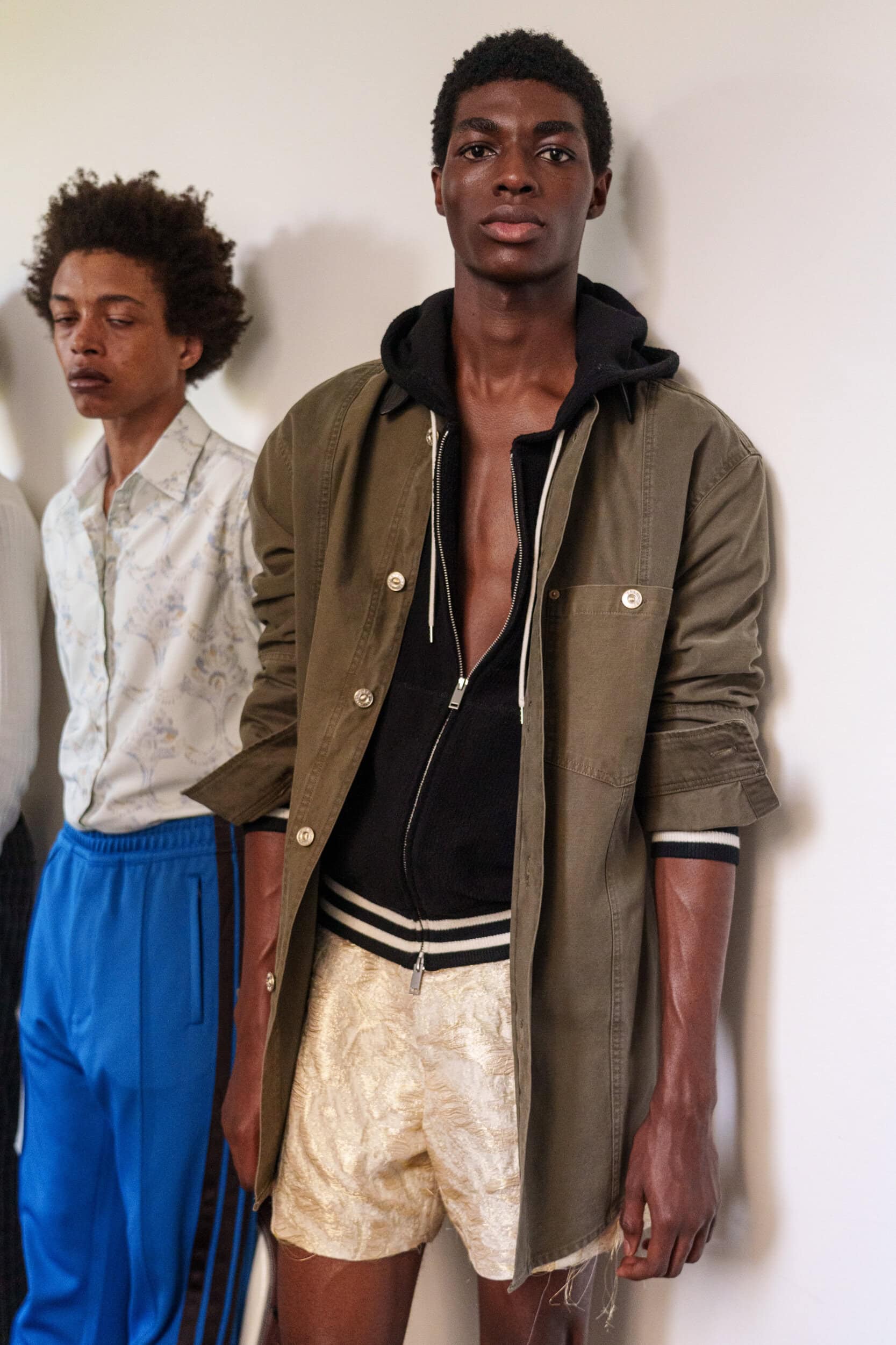 Wales Bonner Spring 2026 Men's Fashion Show Backstage