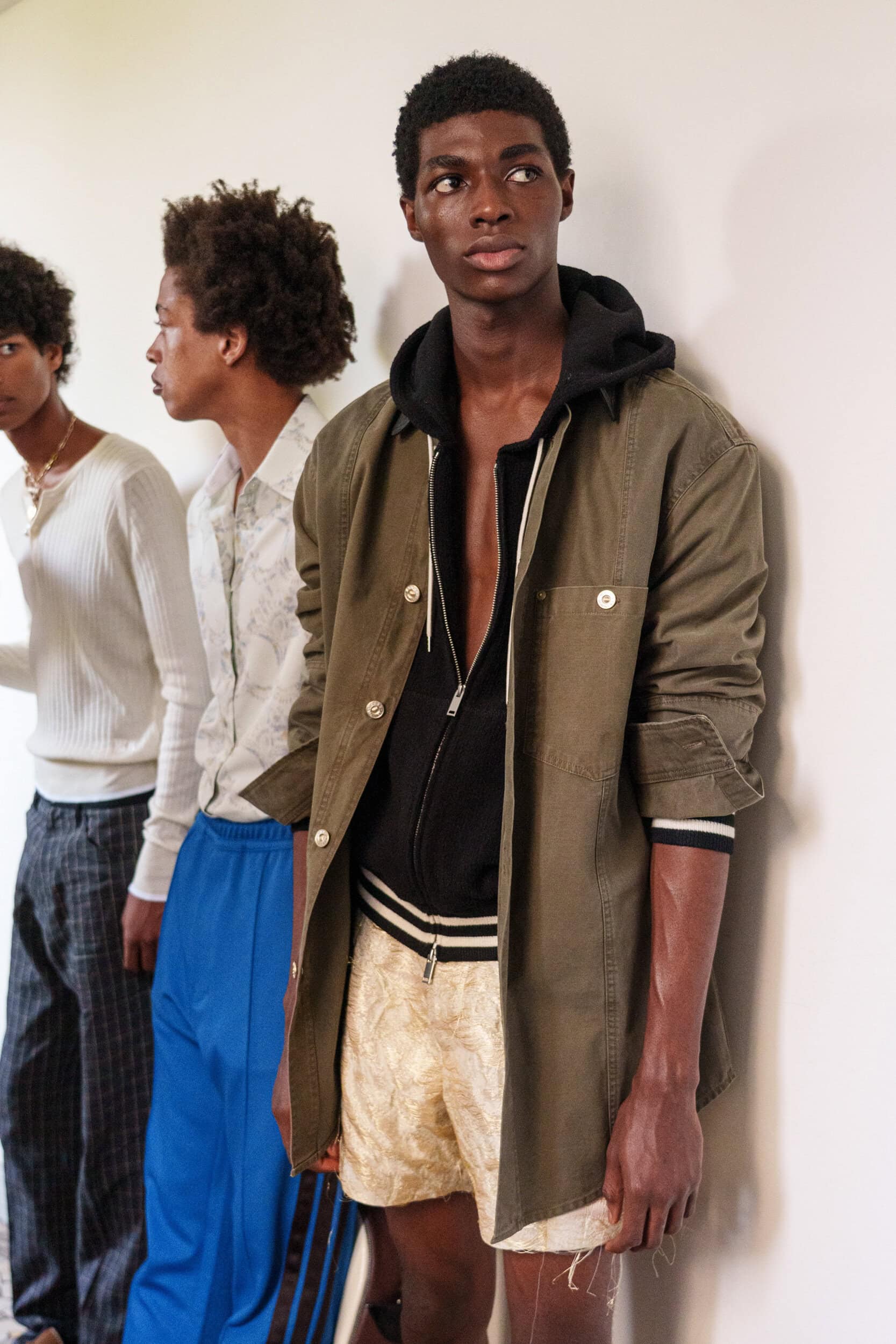 Wales Bonner Spring 2026 Men's Fashion Show Backstage