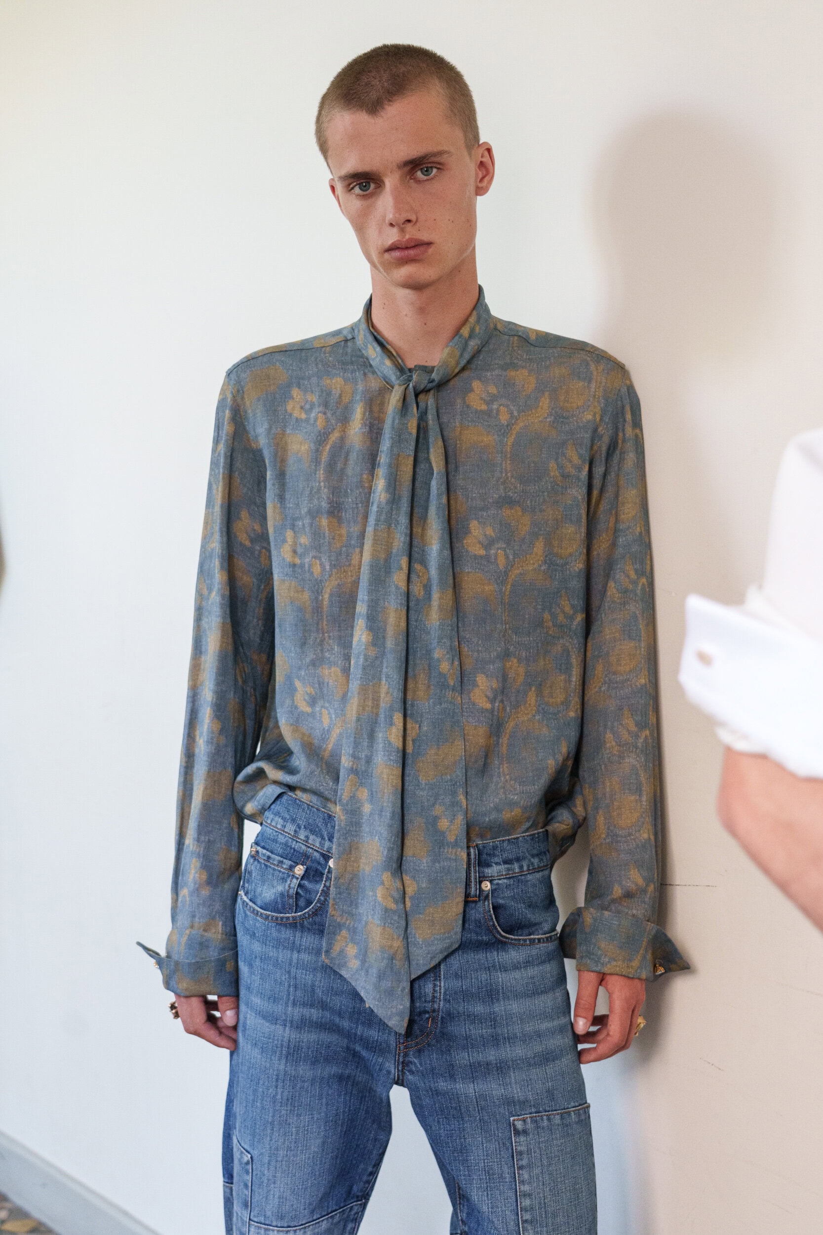 Wales Bonner Spring 2026 Men's Fashion Show Backstage