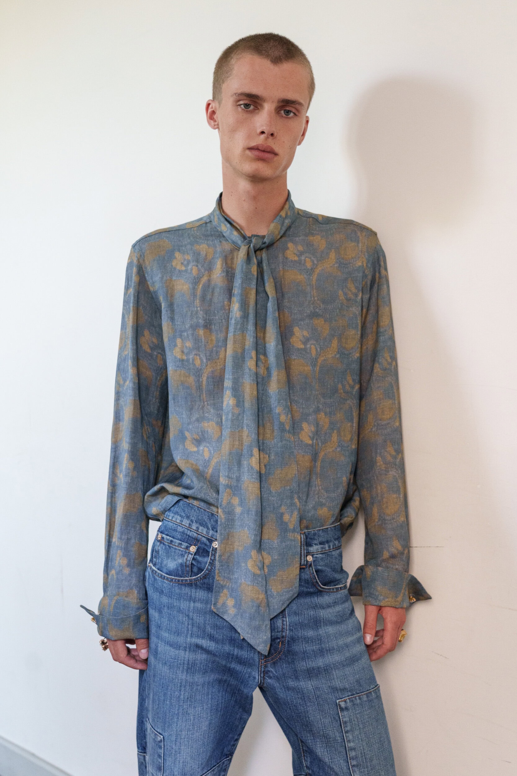 Wales Bonner Spring 2026 Men's Fashion Show Backstage
