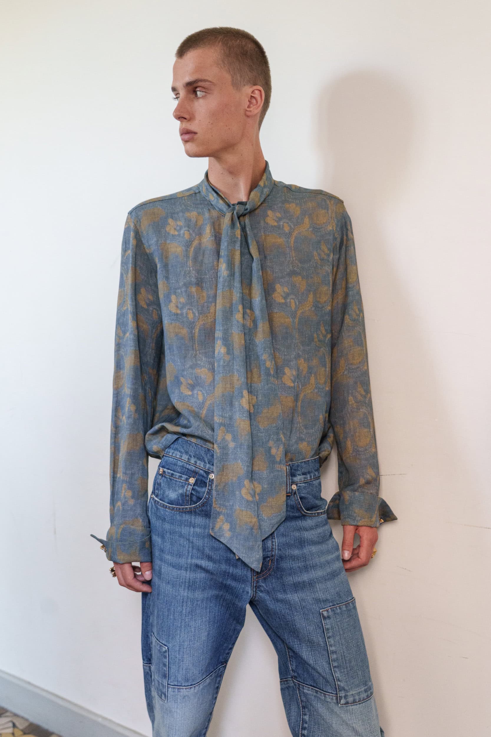 Wales Bonner Spring 2026 Men's Fashion Show Backstage