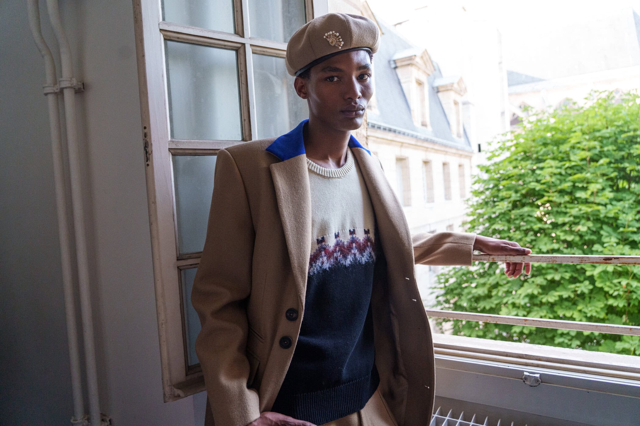 Wales Bonner Spring 2026 Men's Fashion Show Backstage