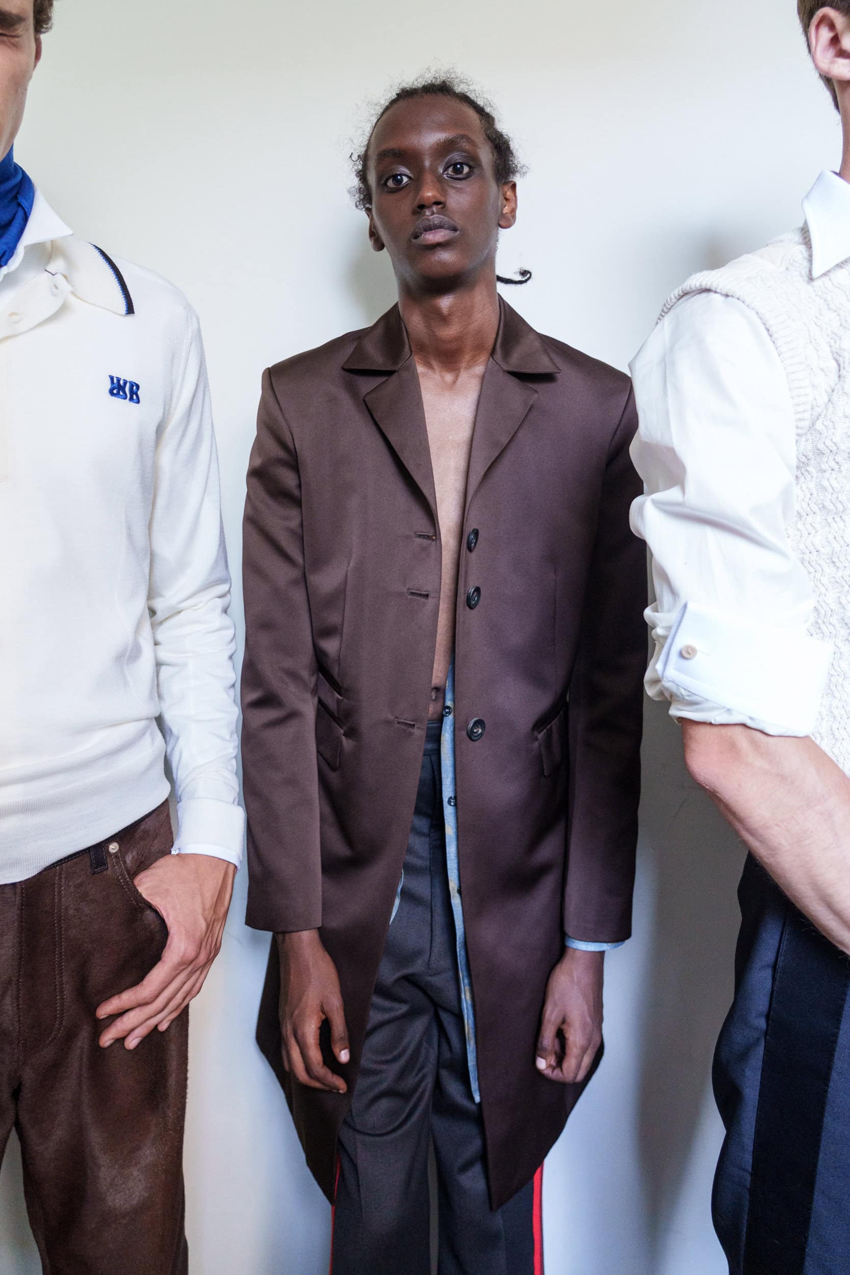 Wales Bonner Spring 2026 Men's Fashion Show Backstage