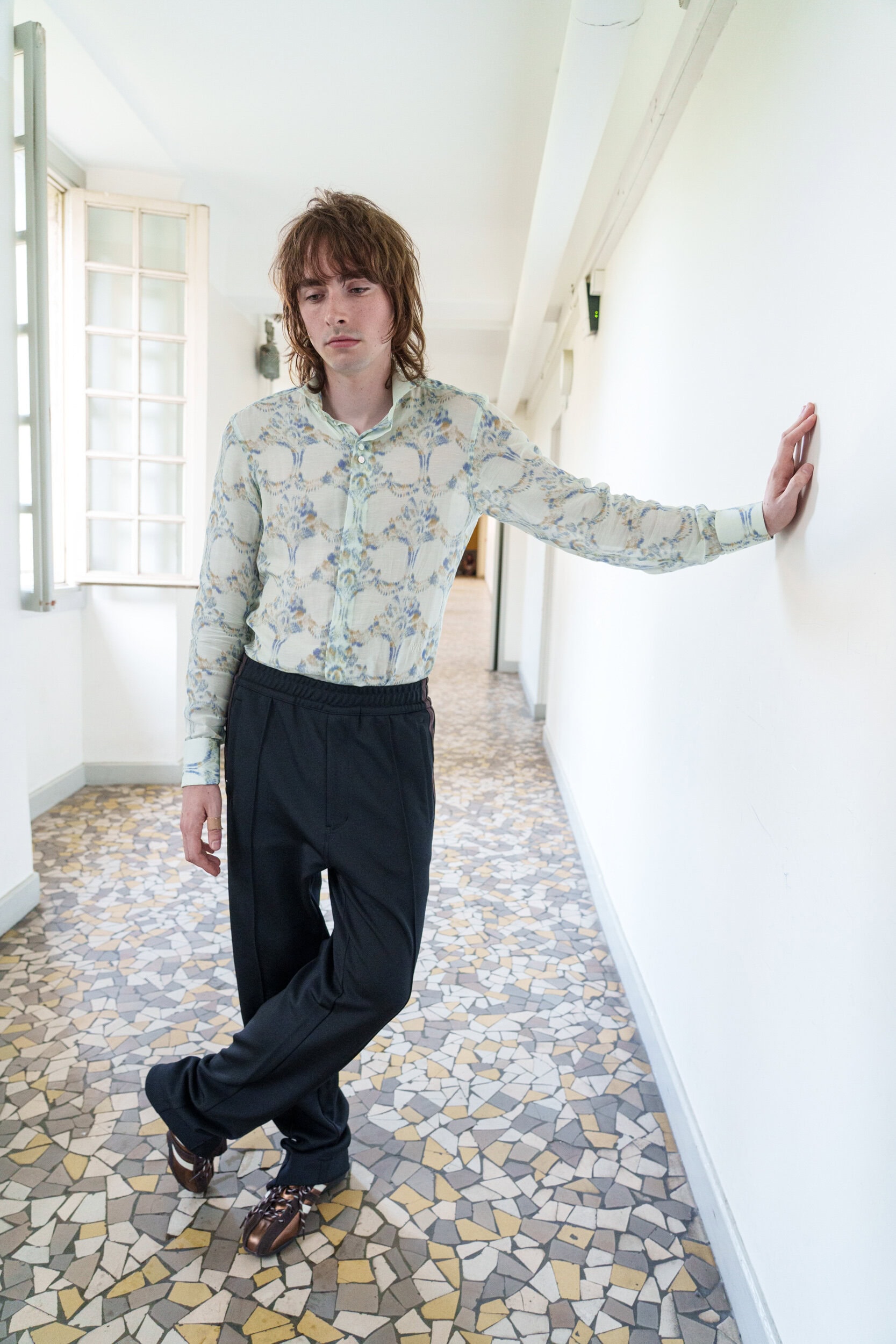Wales Bonner Spring 2026 Men's Fashion Show Backstage
