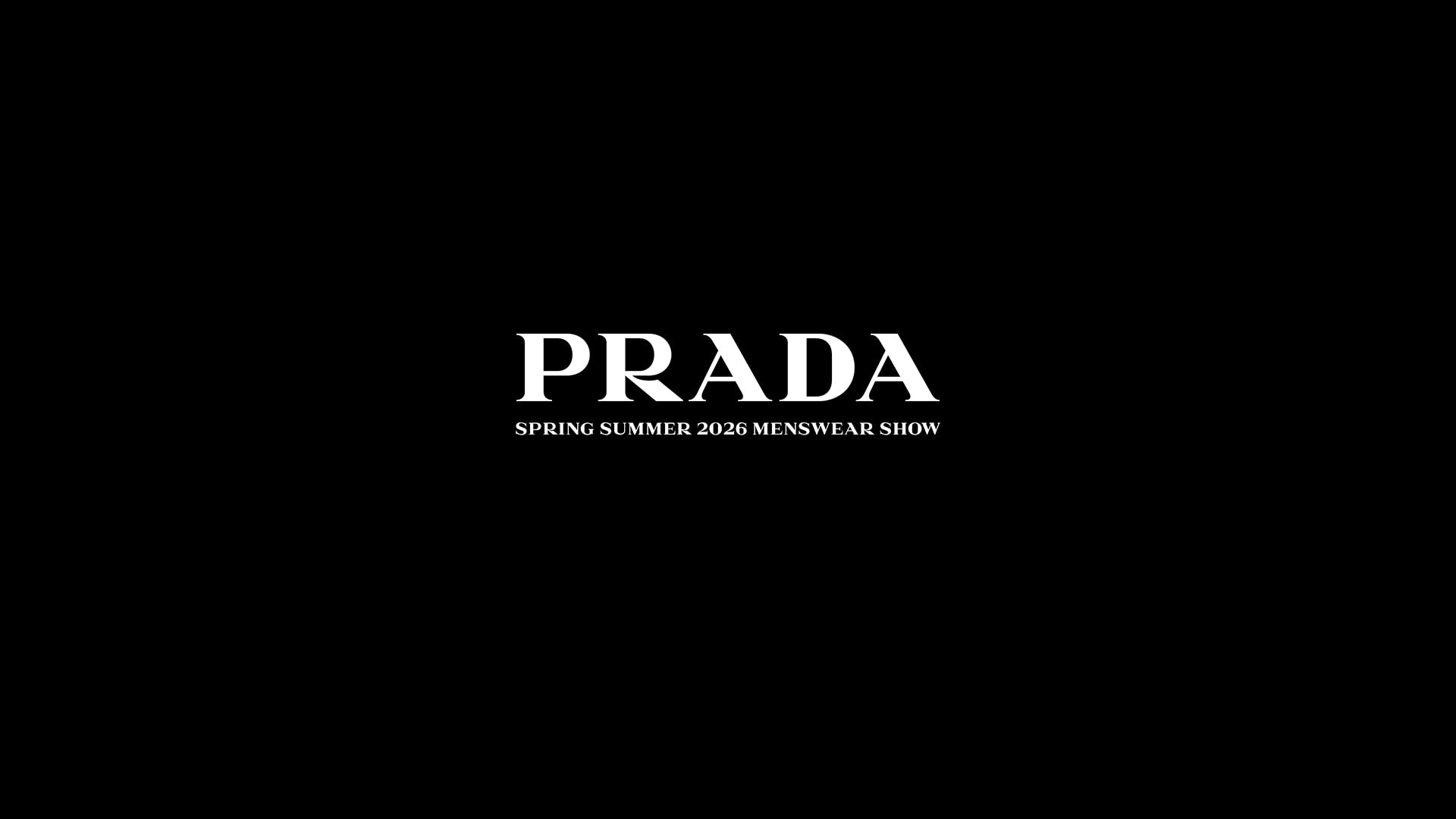 Watch Prada Spring 2026 Mens Live